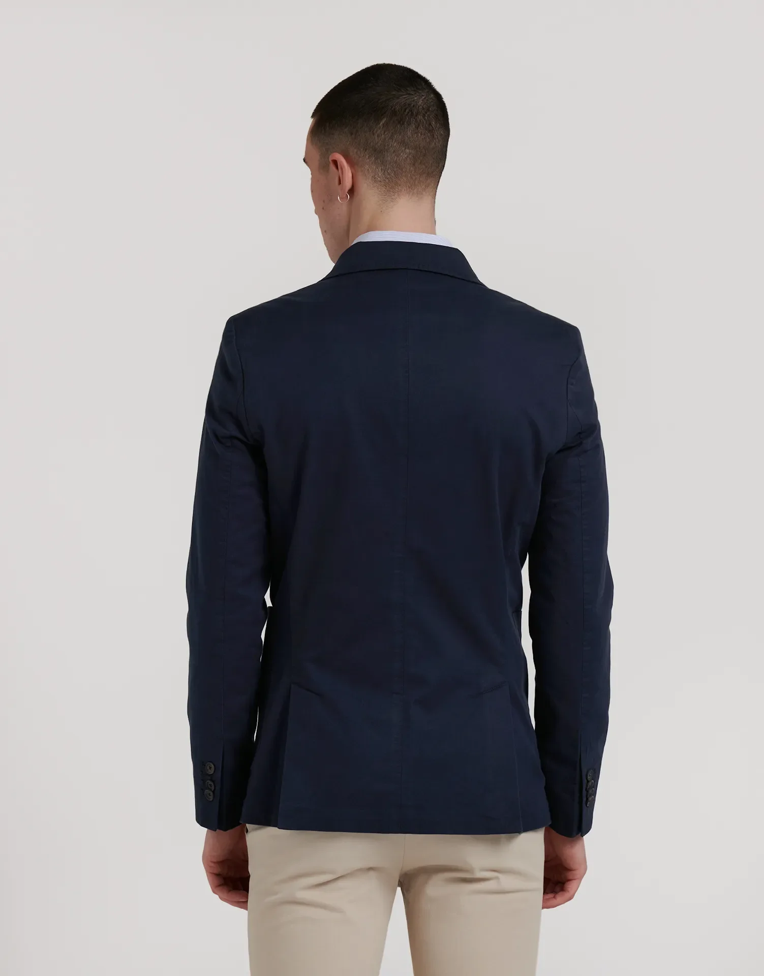 BLAZER CRUZADA LISA ALGODON - Image 11