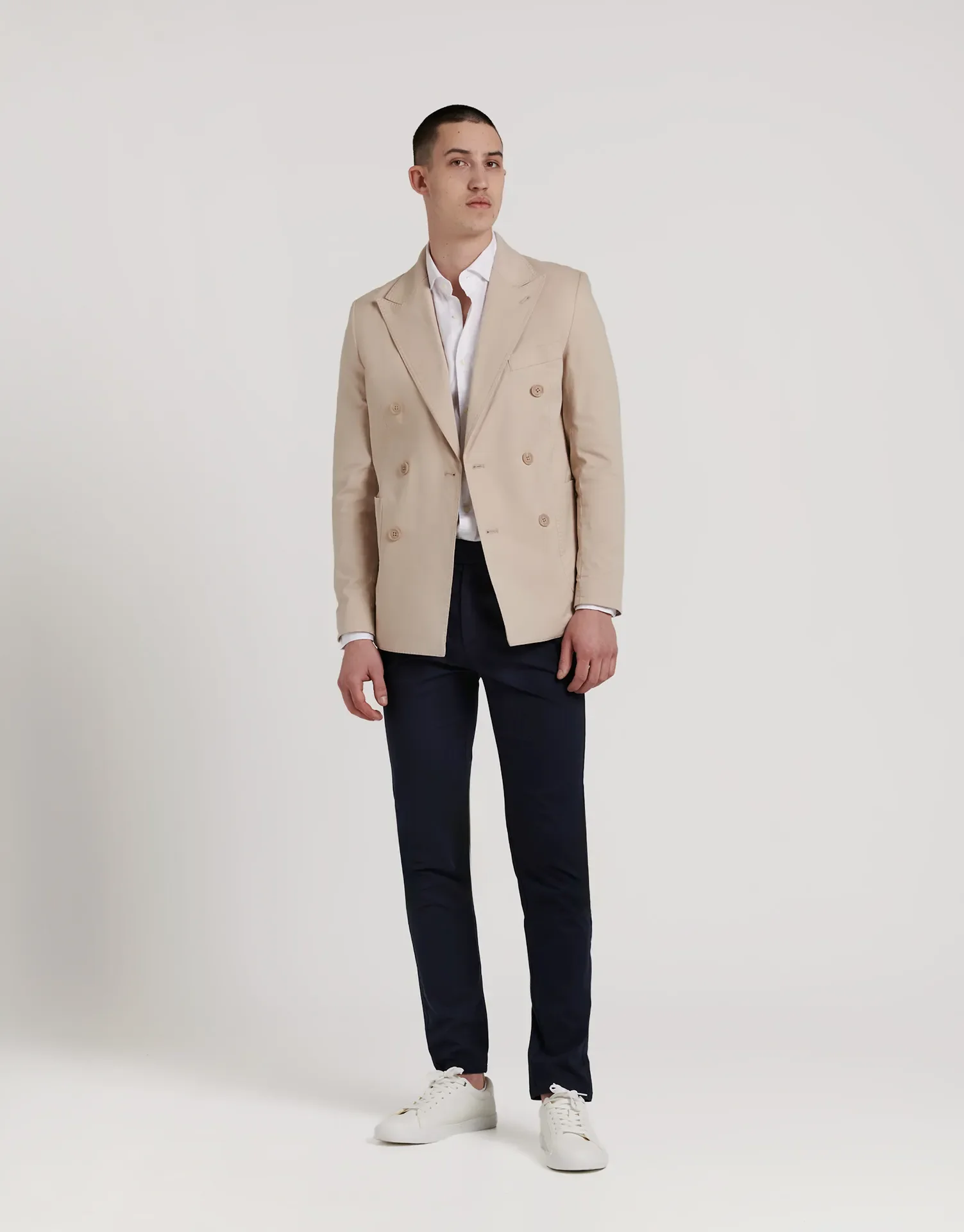 BLAZER CRUZADA LISA ALGODON - Image 16