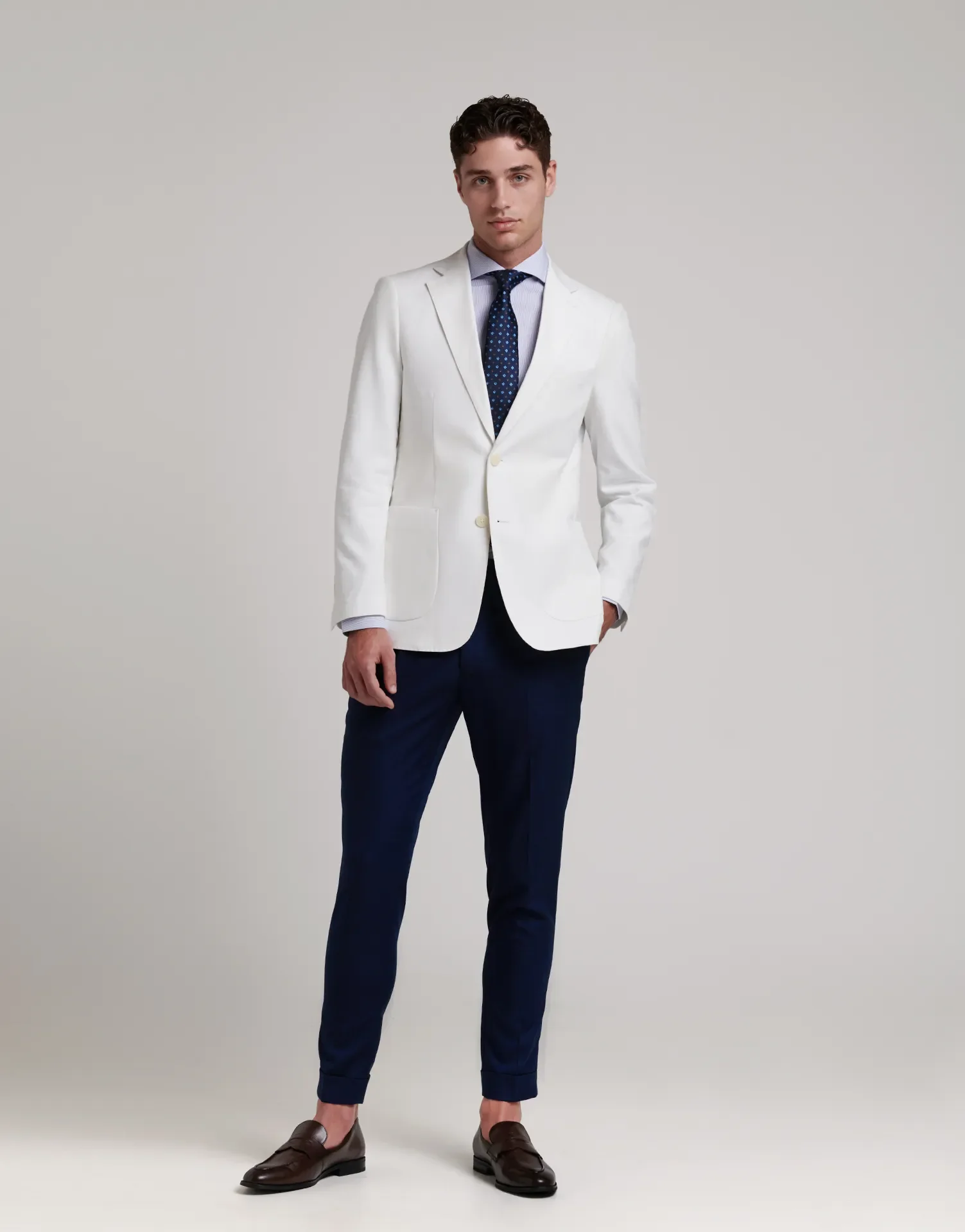 AMERICANA TRAJE ALGODÓN - LINO - Image 5