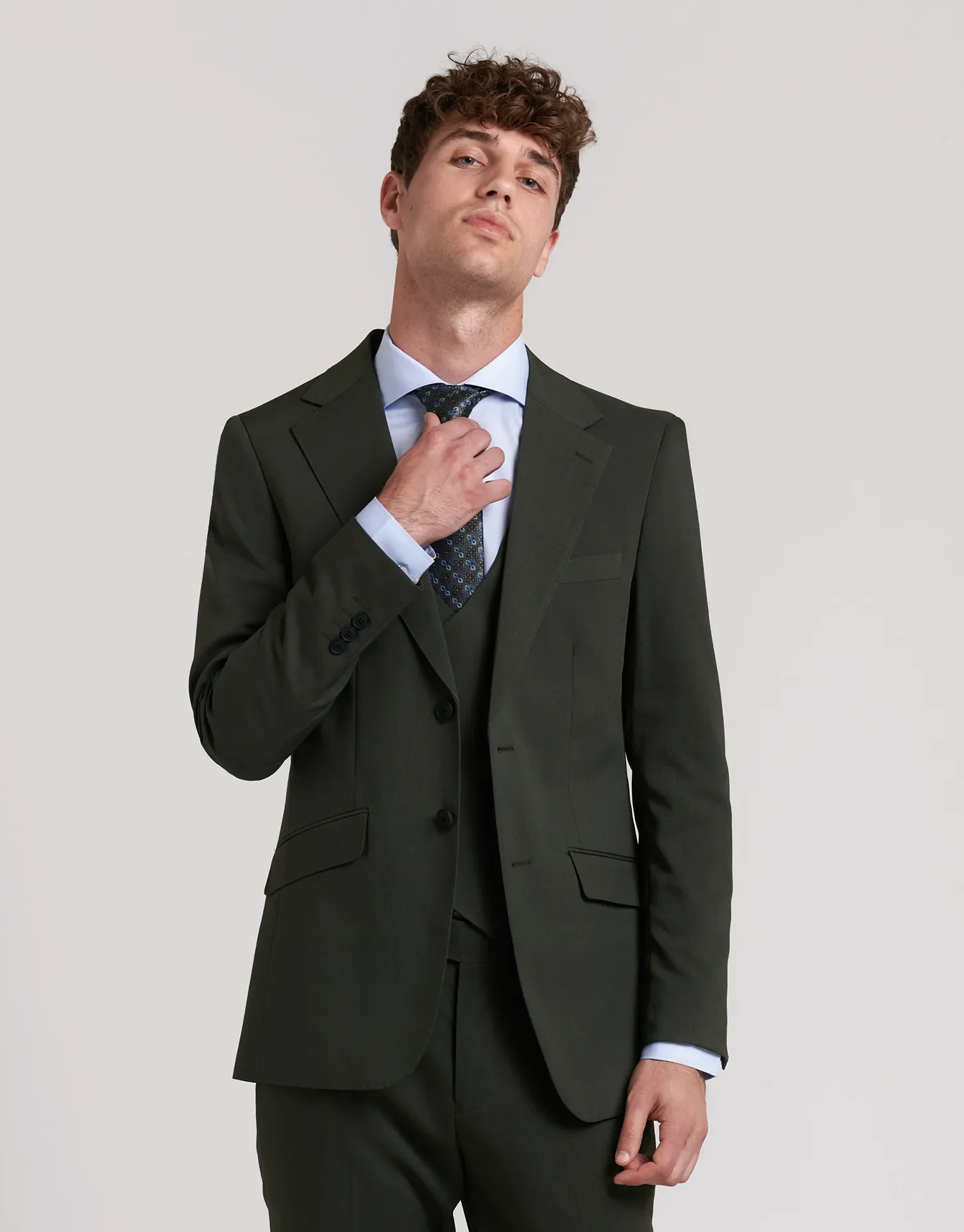AMERICANA TRAJE BASIC ENTALLADO - Image 32