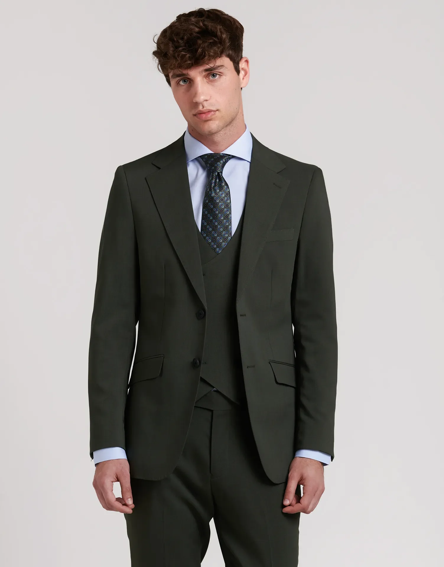 AMERICANA TRAJE BASIC ENTALLADO - Image 35