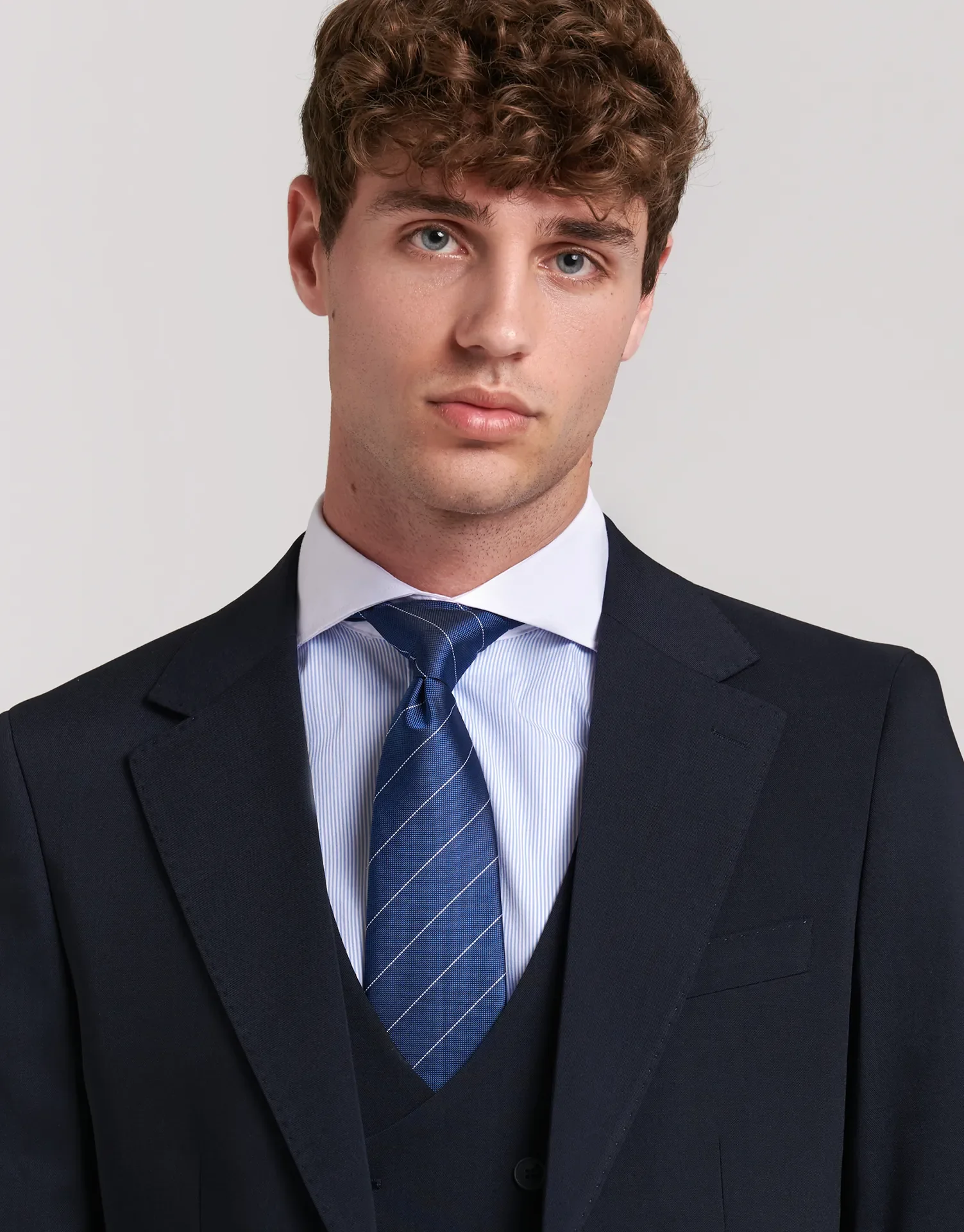 AMERICANA TRAJE BASIC ENTALLADO - Image 8