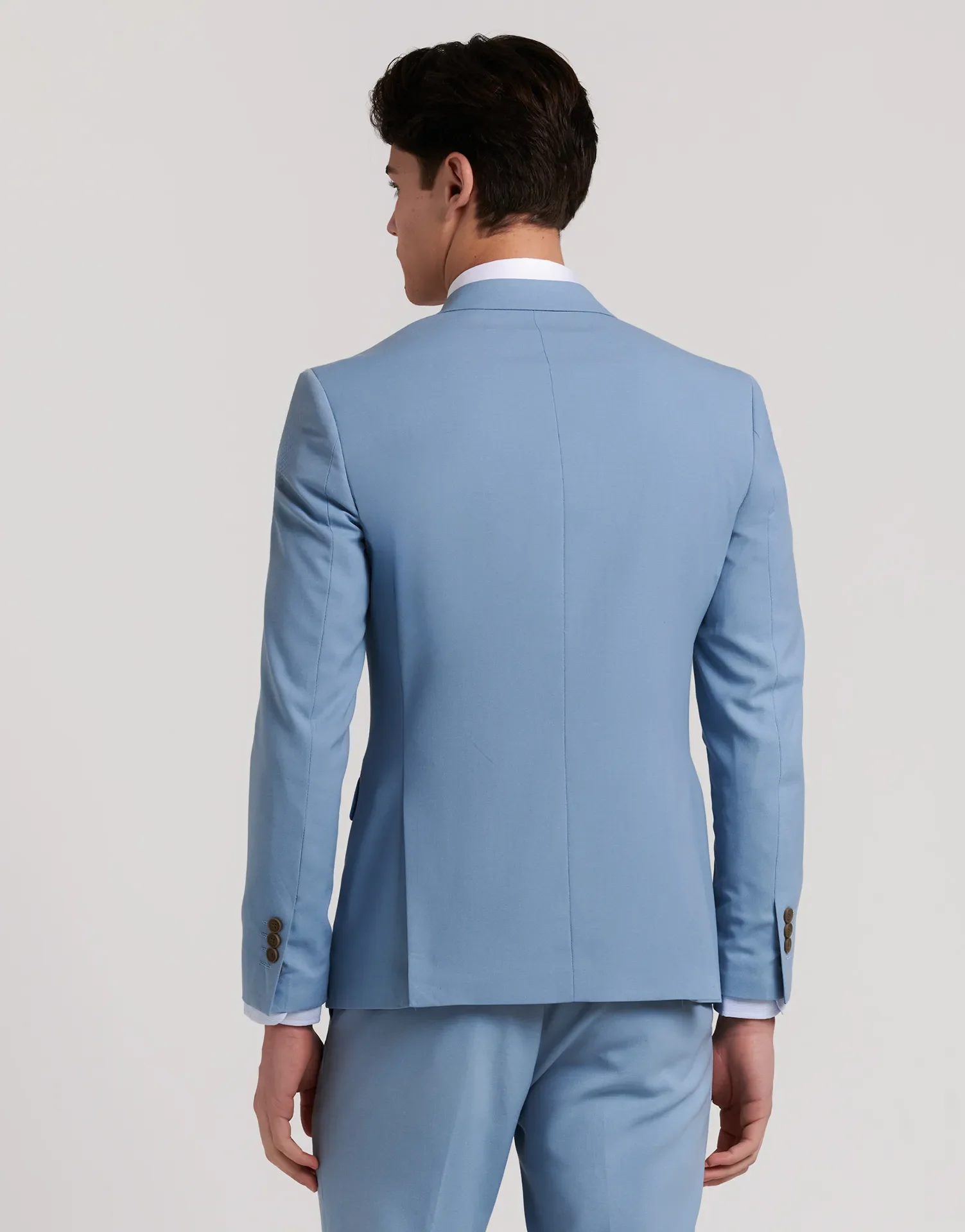 AMERICANA TRAJE CRUZADO MEZCLILLA - Image 11