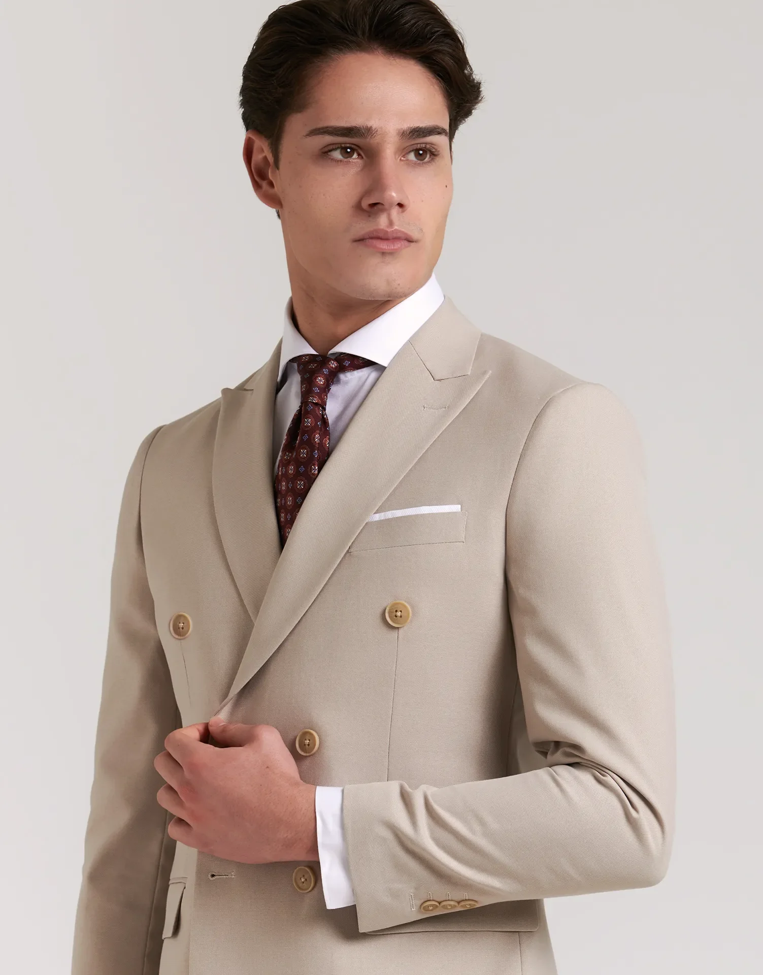 AMERICANA TRAJE CRUZADO MEZCLILLA - Image 18