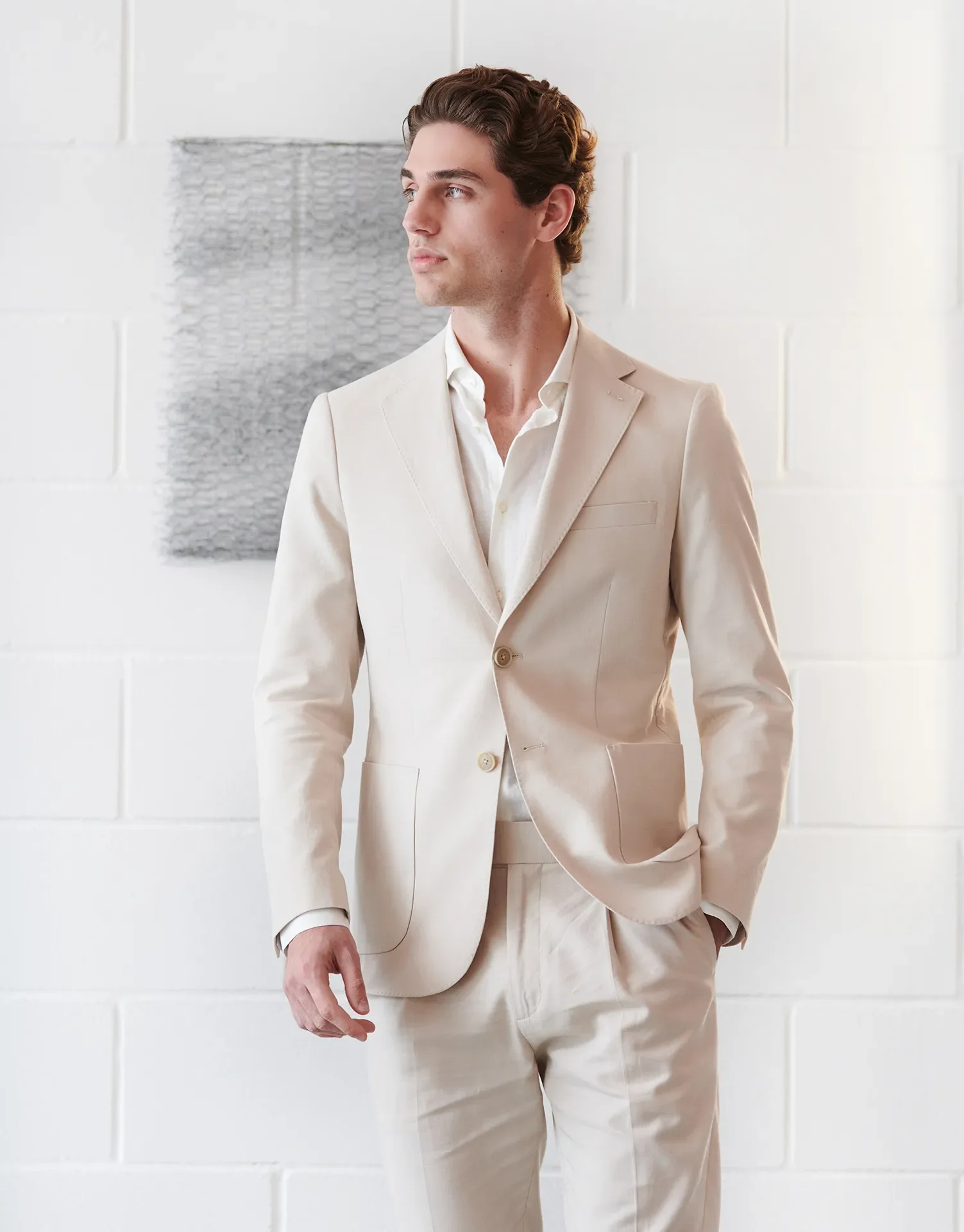 AMERICANA TRAJE LINO - Image 5