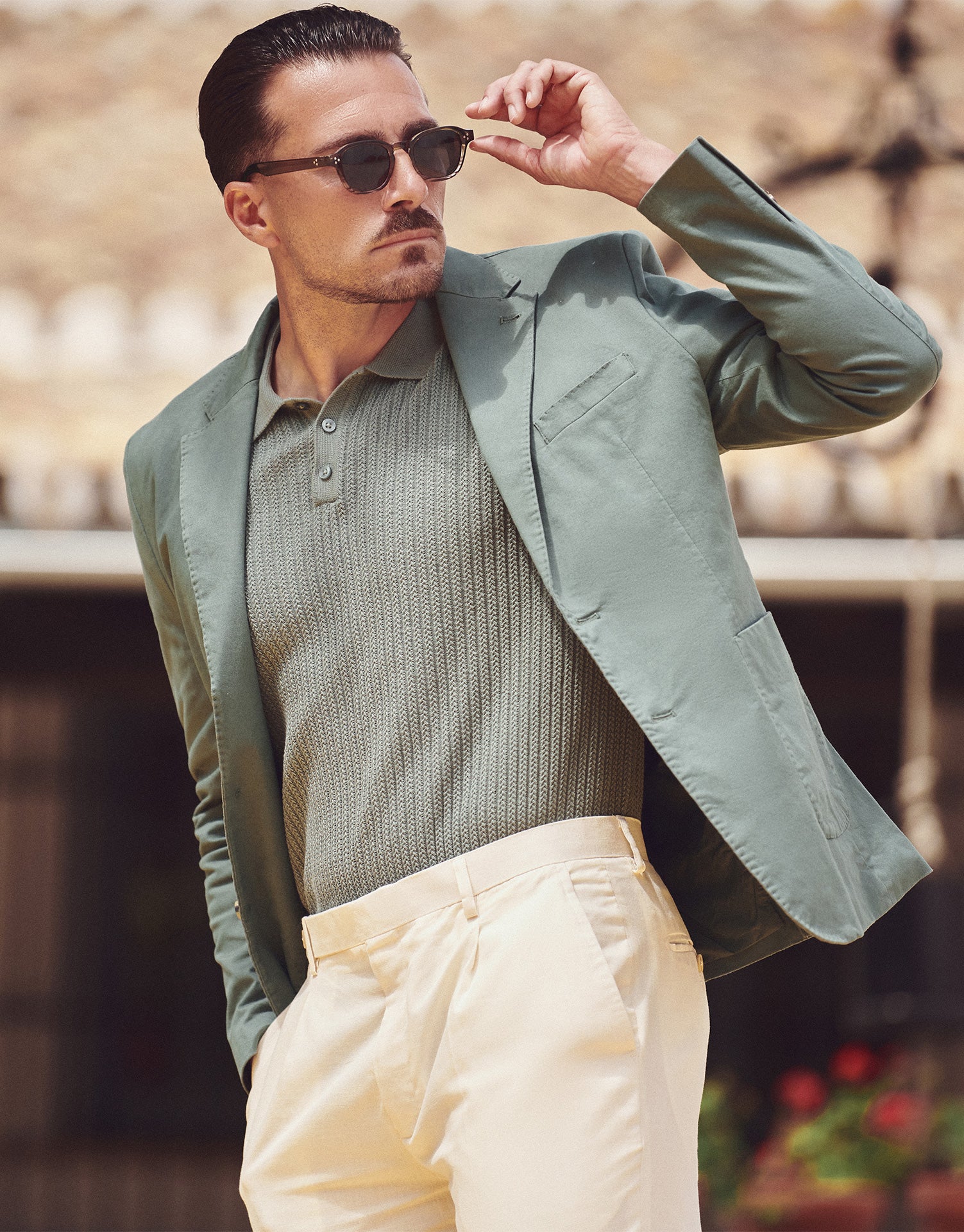 BLAZER BASICA ALGODON