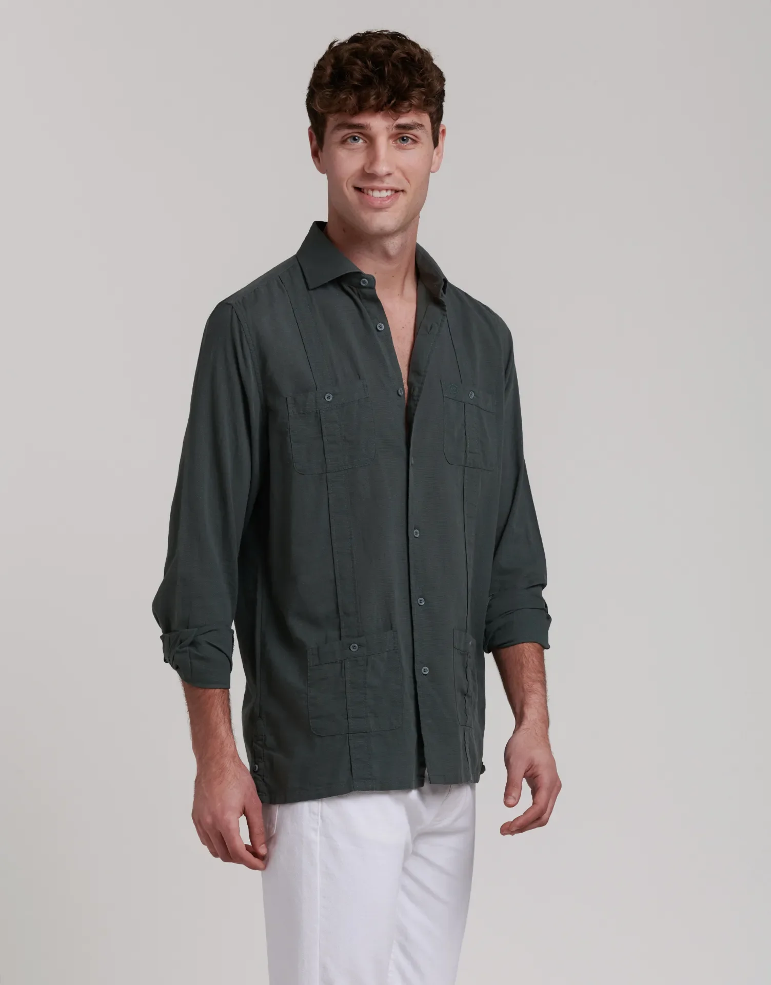 CAMISA CUBANA LINO - Image 45