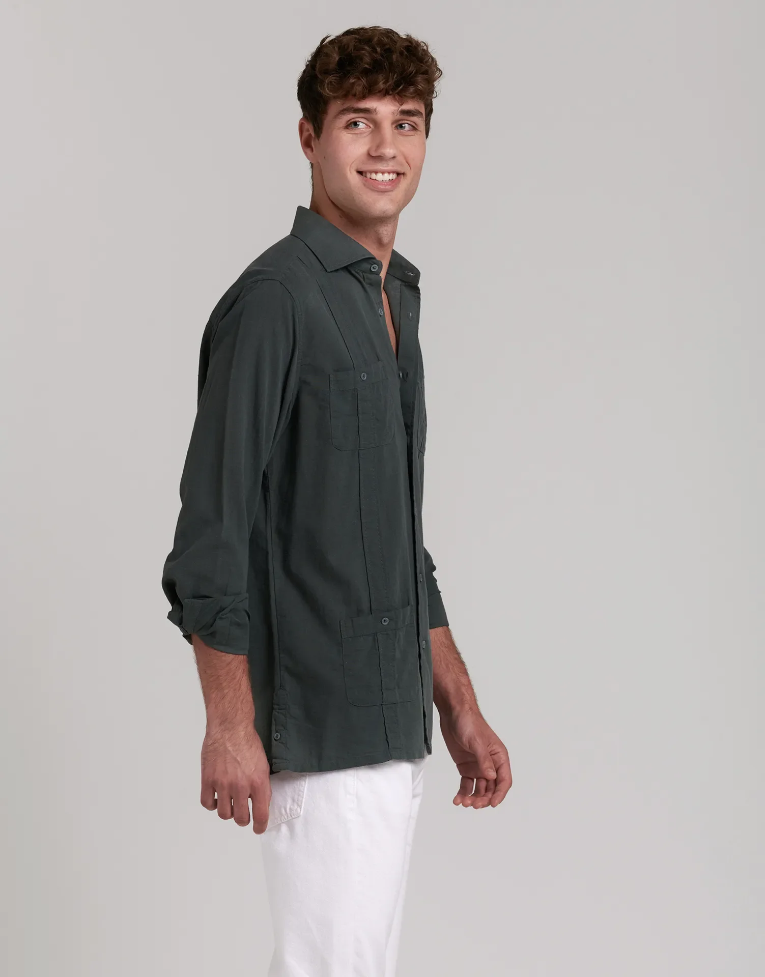 CAMISA CUBANA LINO - Image 46
