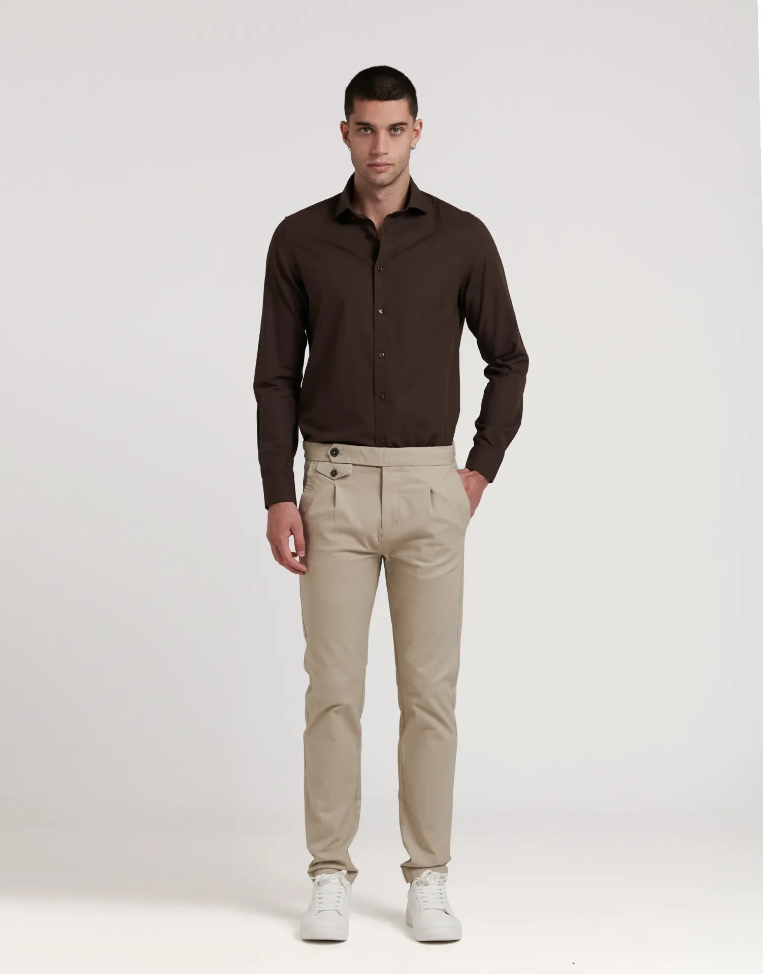 CAMISA ESTRUCTURA SLIM FIT CUELLO ALTO - Image 11