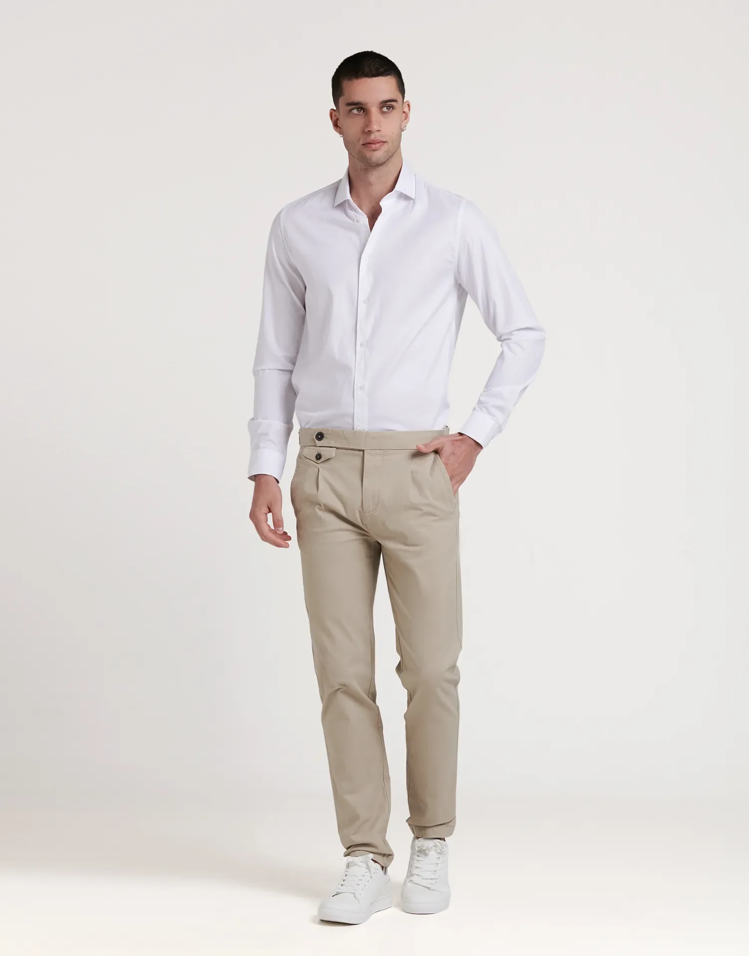 CAMISA ESTRUCTURA SLIM FIT CUELLO ALTO - Image 3