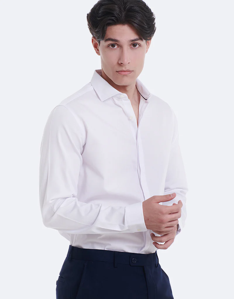 CAMISA ESTRUCTURA TAPETA OCULTA