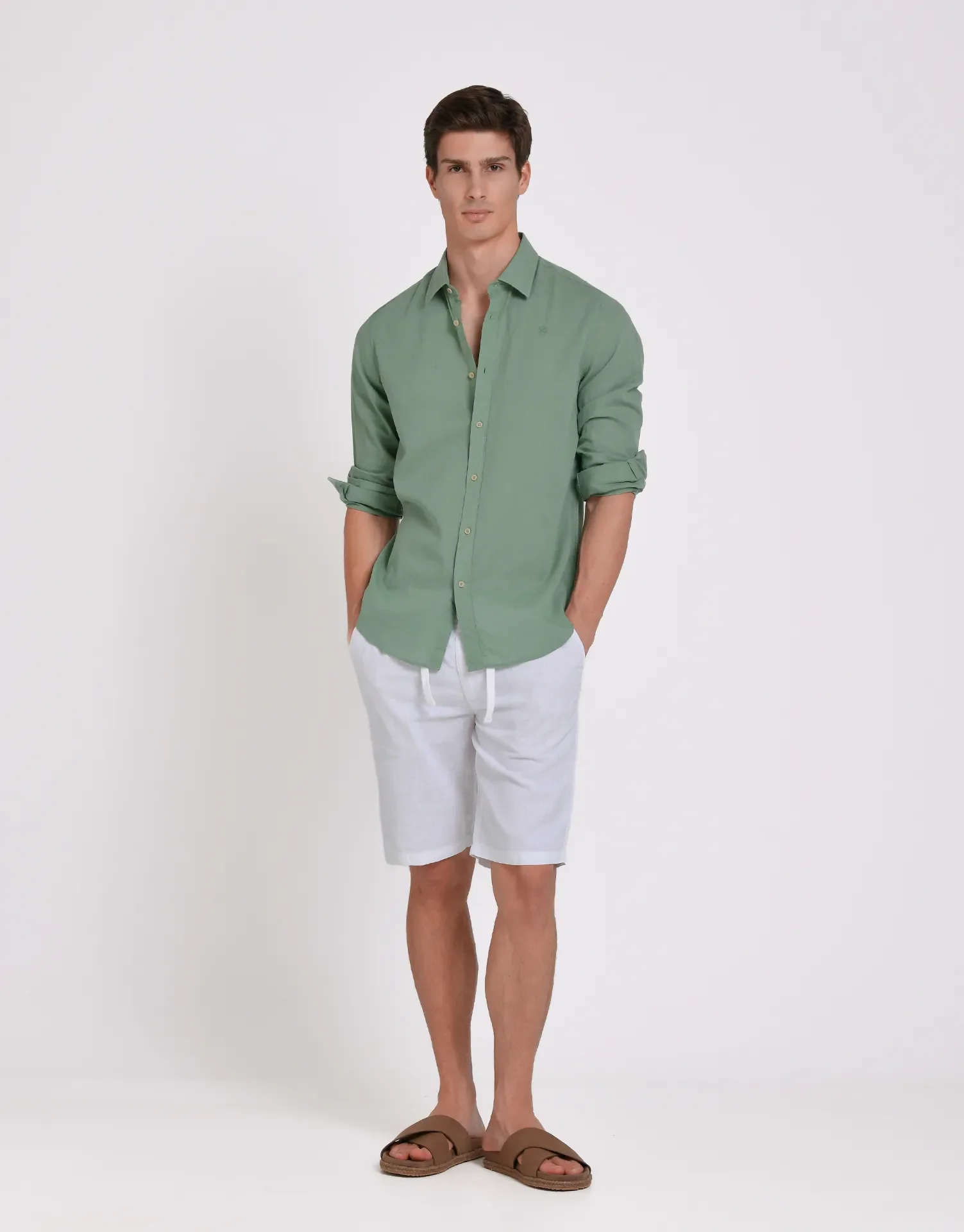 CAMISA LINO BASICA - Image 21
