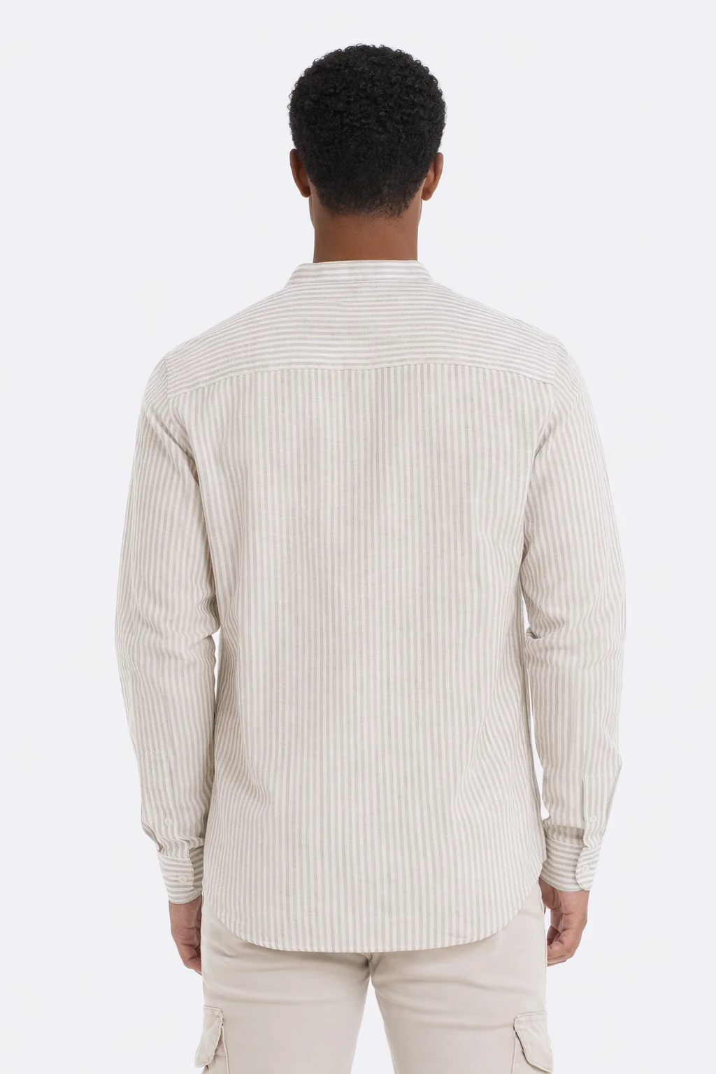 CAMISA LINO C/MAO RAYAS - Image 3
