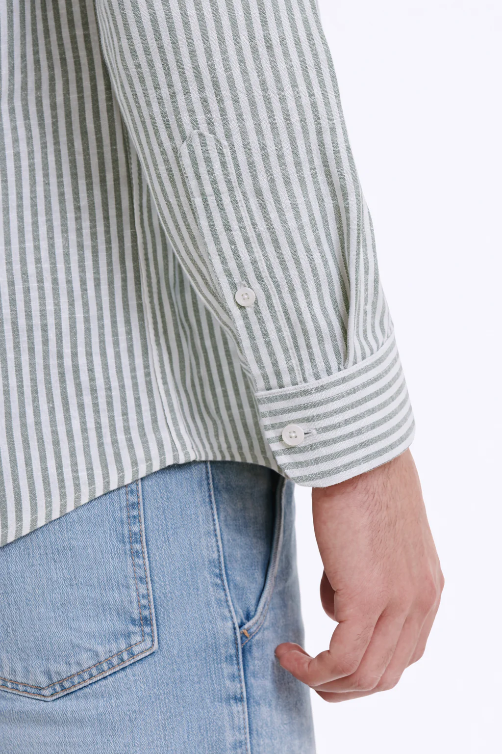 CAMISA LINO C/MAO RAYAS - Image 8