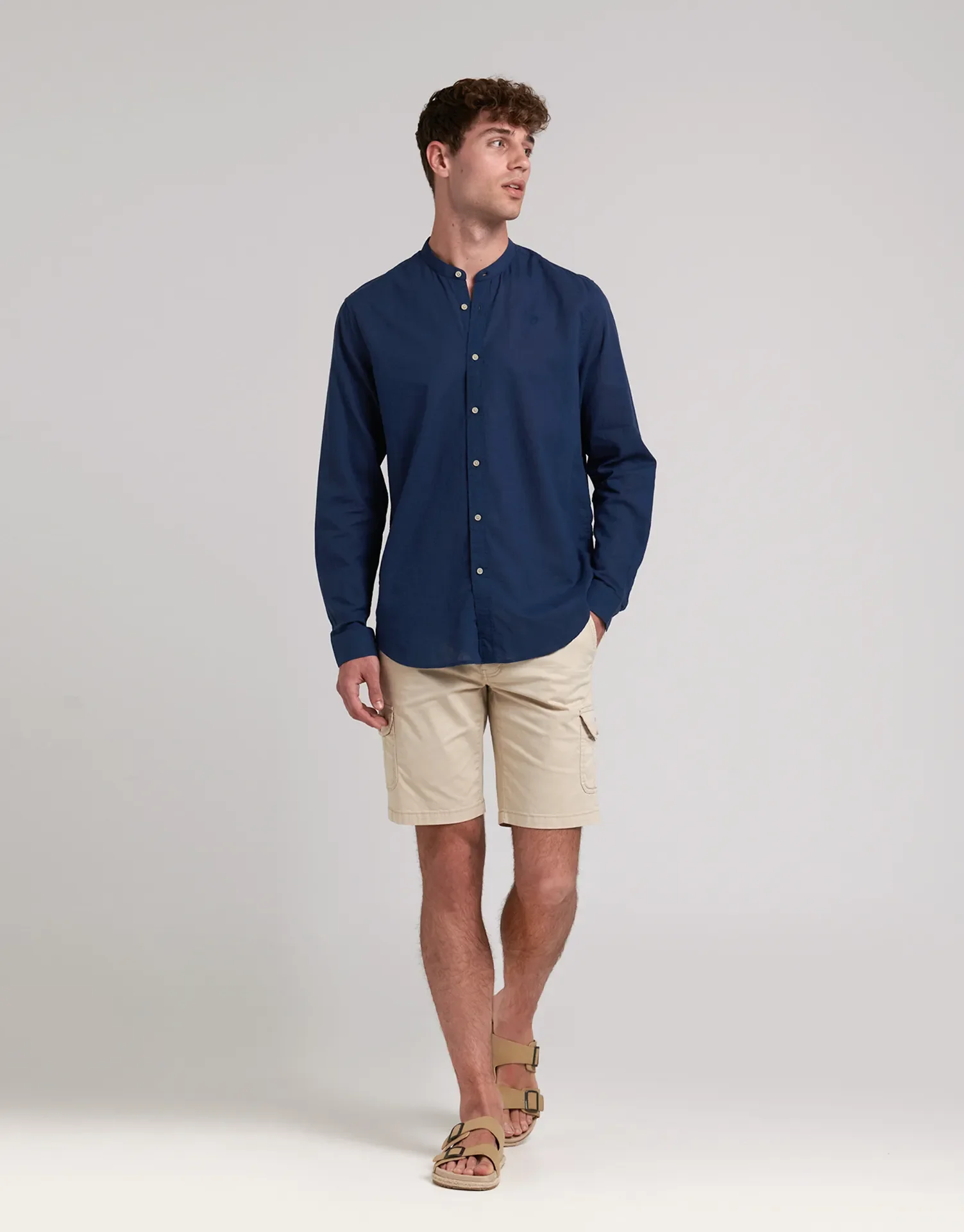 CAMISA LINO CUELLO MAO - Image 17
