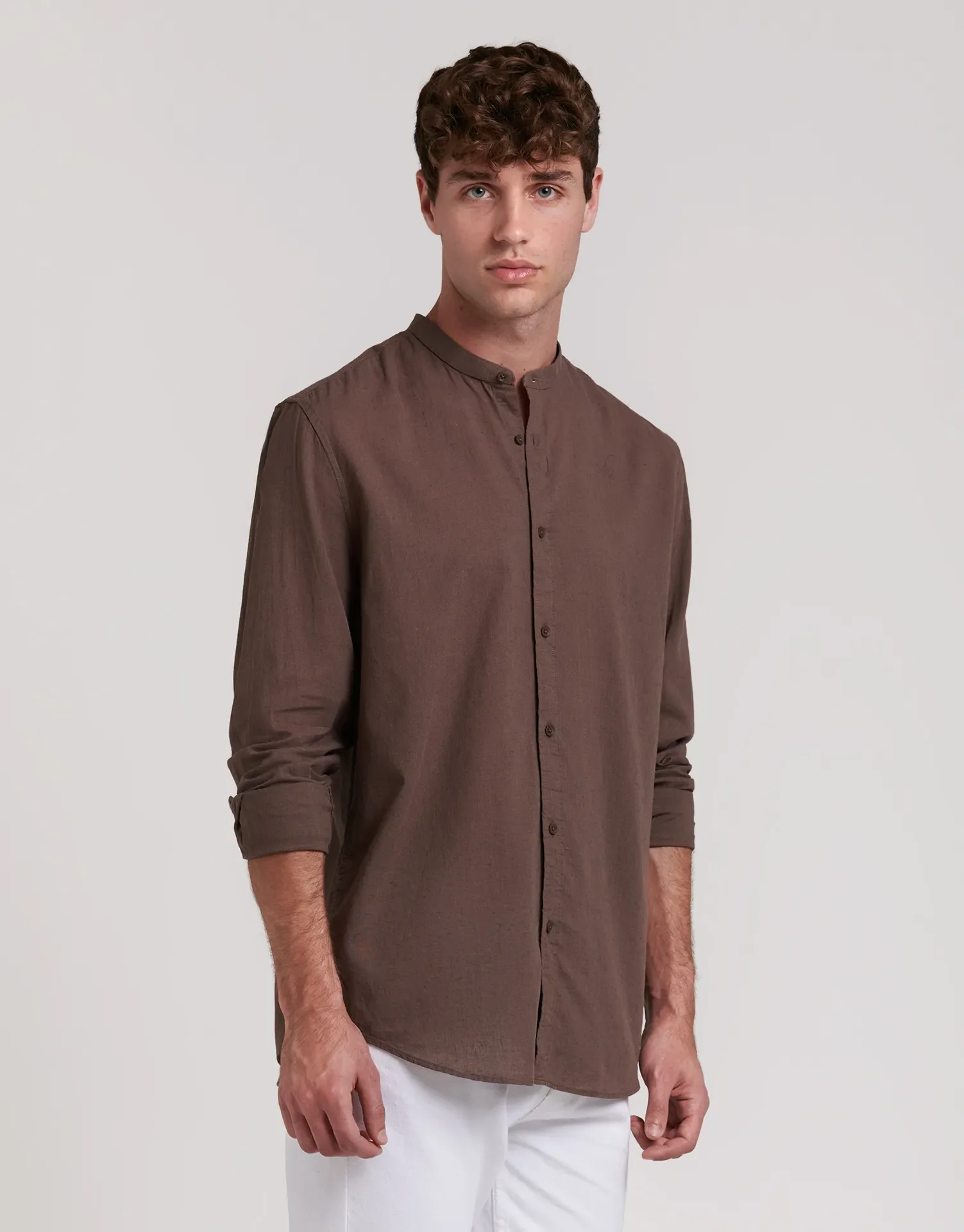 CAMISA LINO CUELLO MAO - Image 28