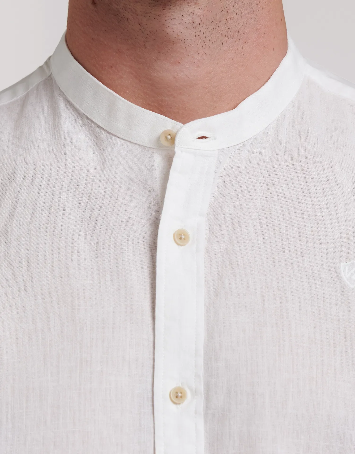 CAMISA LINO CUELLO MAO - Image 3