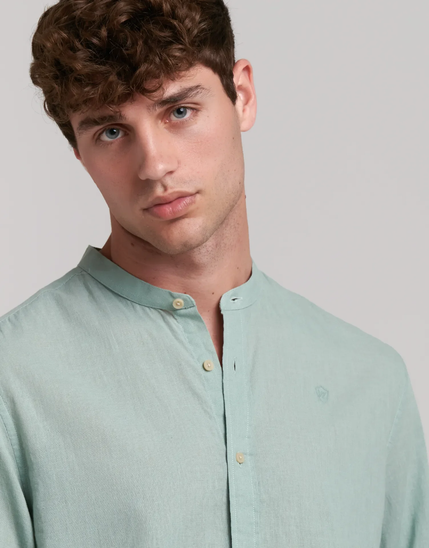 CAMISA LINO CUELLO MAO - Image 32