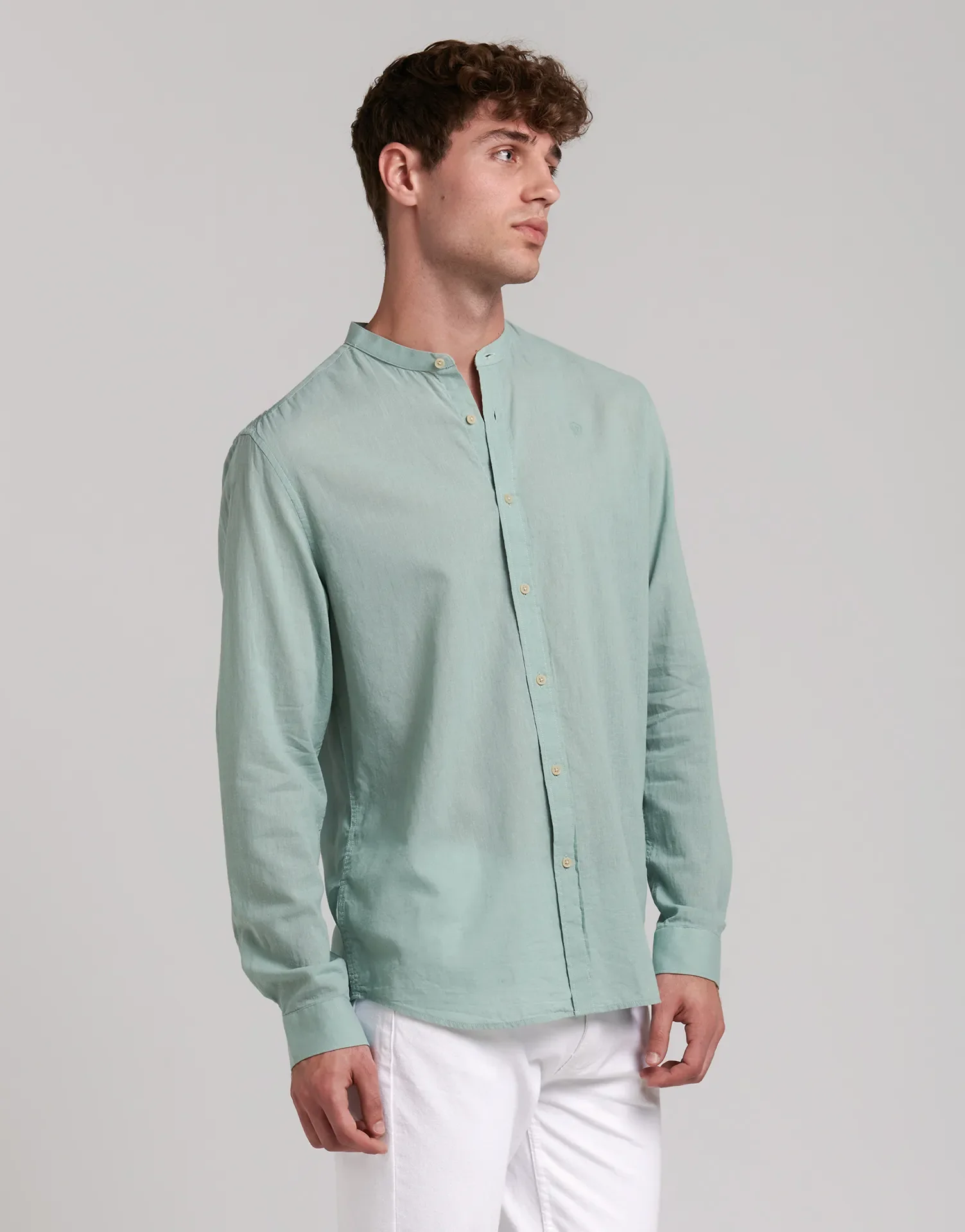 CAMISA LINO CUELLO MAO - Image 35