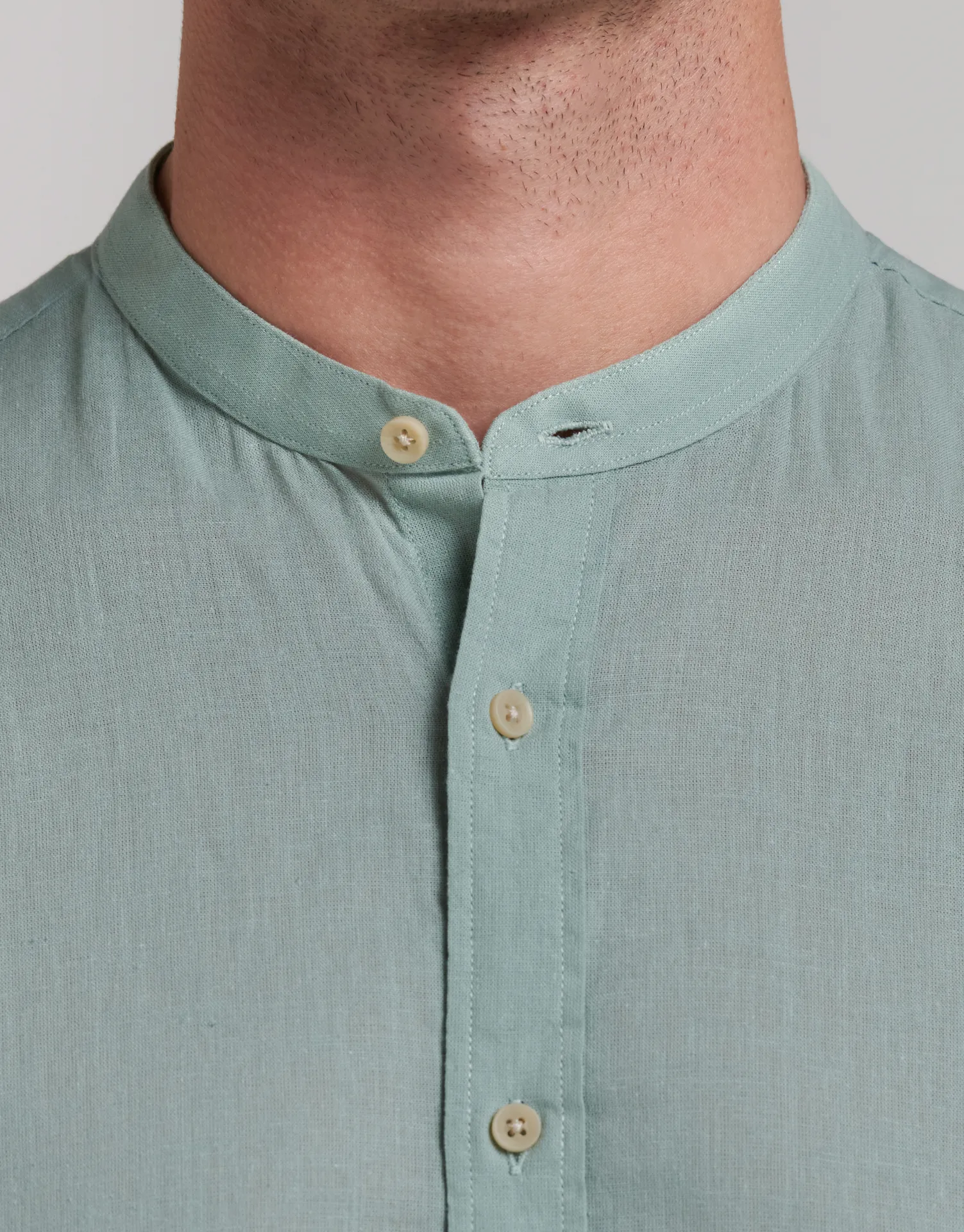 CAMISA LINO CUELLO MAO - Image 37