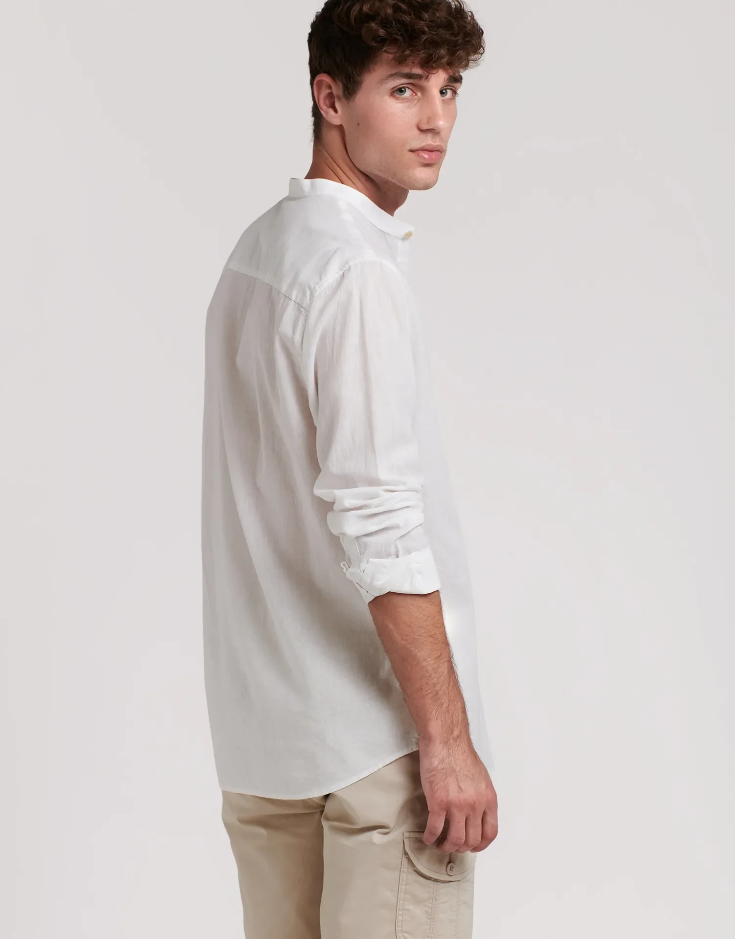 CAMISA LINO CUELLO MAO - Image 7