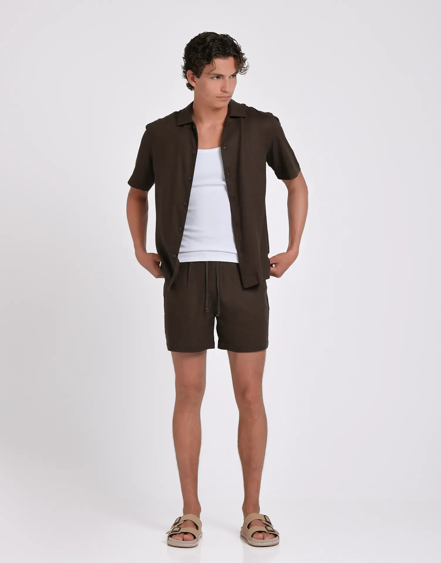 CAMISA MC LINO - Image 2