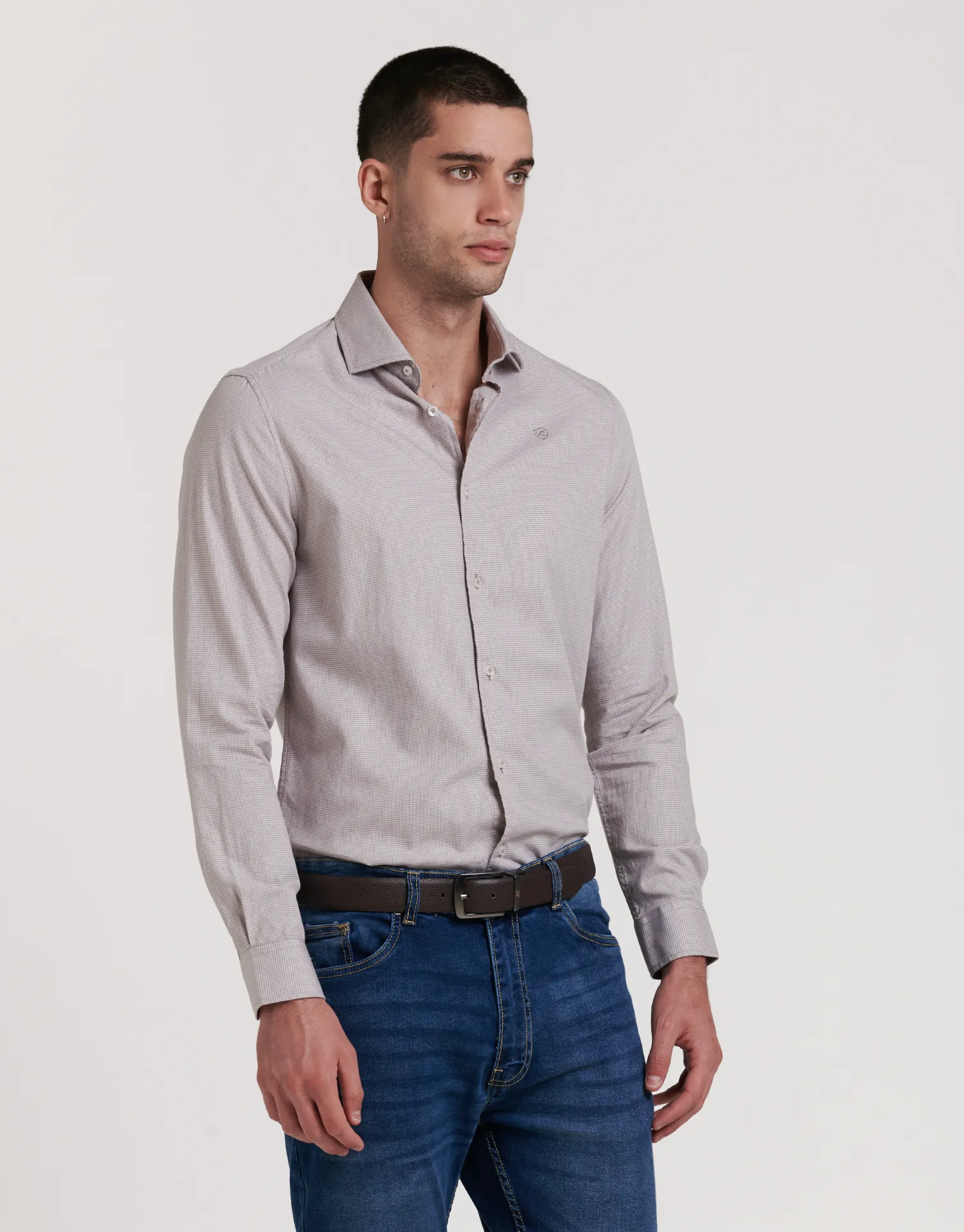 CAMISA MICRO PATA GALLO SLIM FIT - Image 3