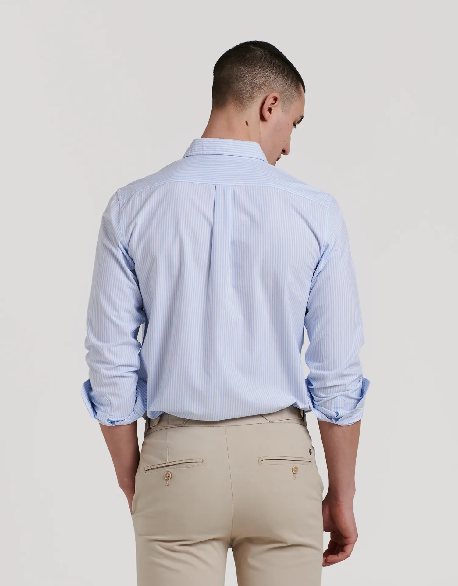 CAMISA ML OXFORD RAYAS - Image 4