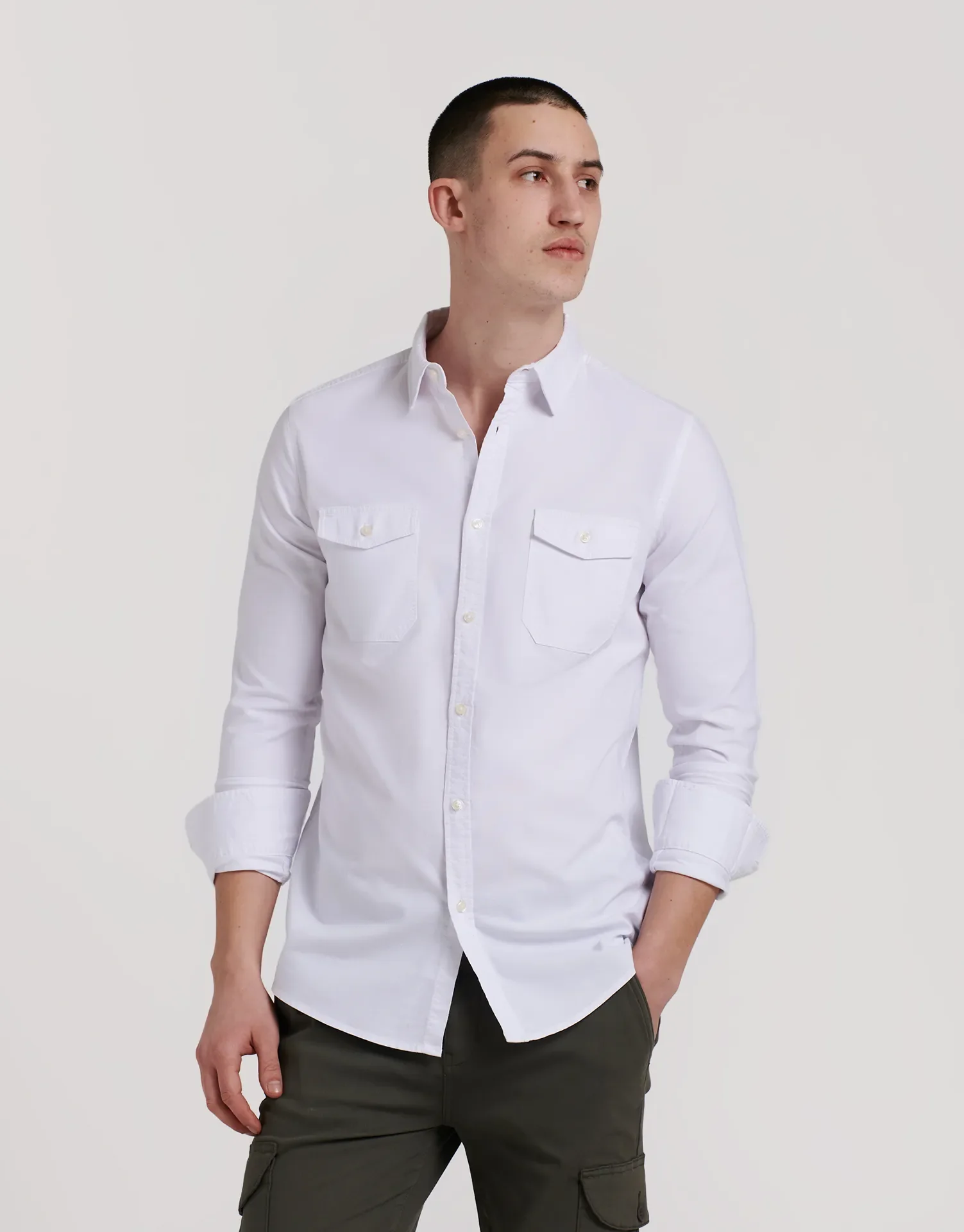 CAMISA OXFORD BOLSILLOS - Image 3