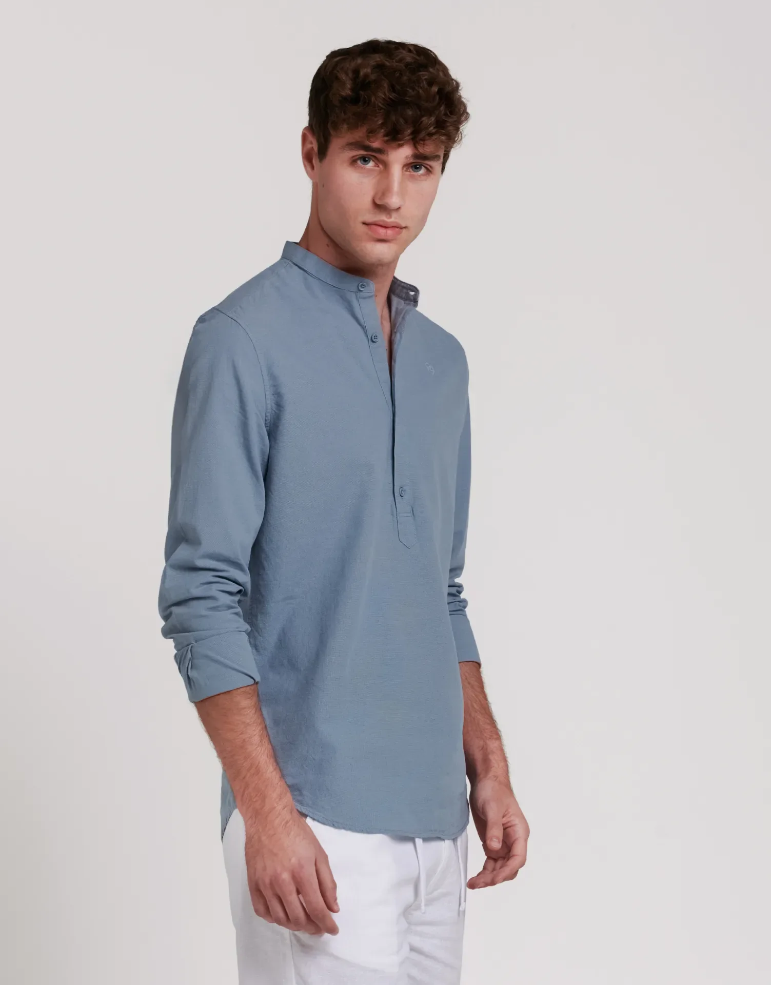 CAMISA POLERA LINO CUELLO MAO - Image 11