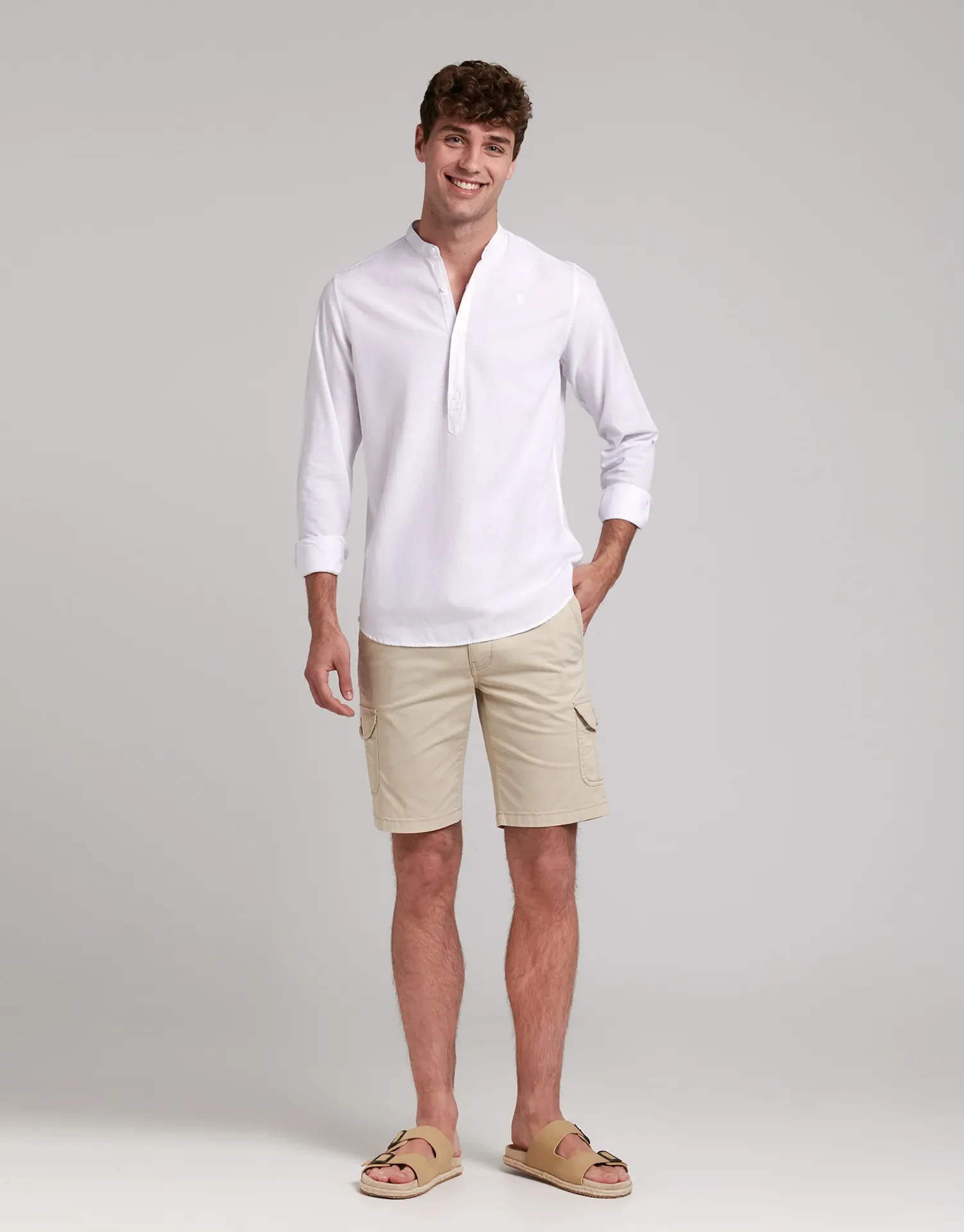 CAMISA POLERA LINO CUELLO MAO - Image 17