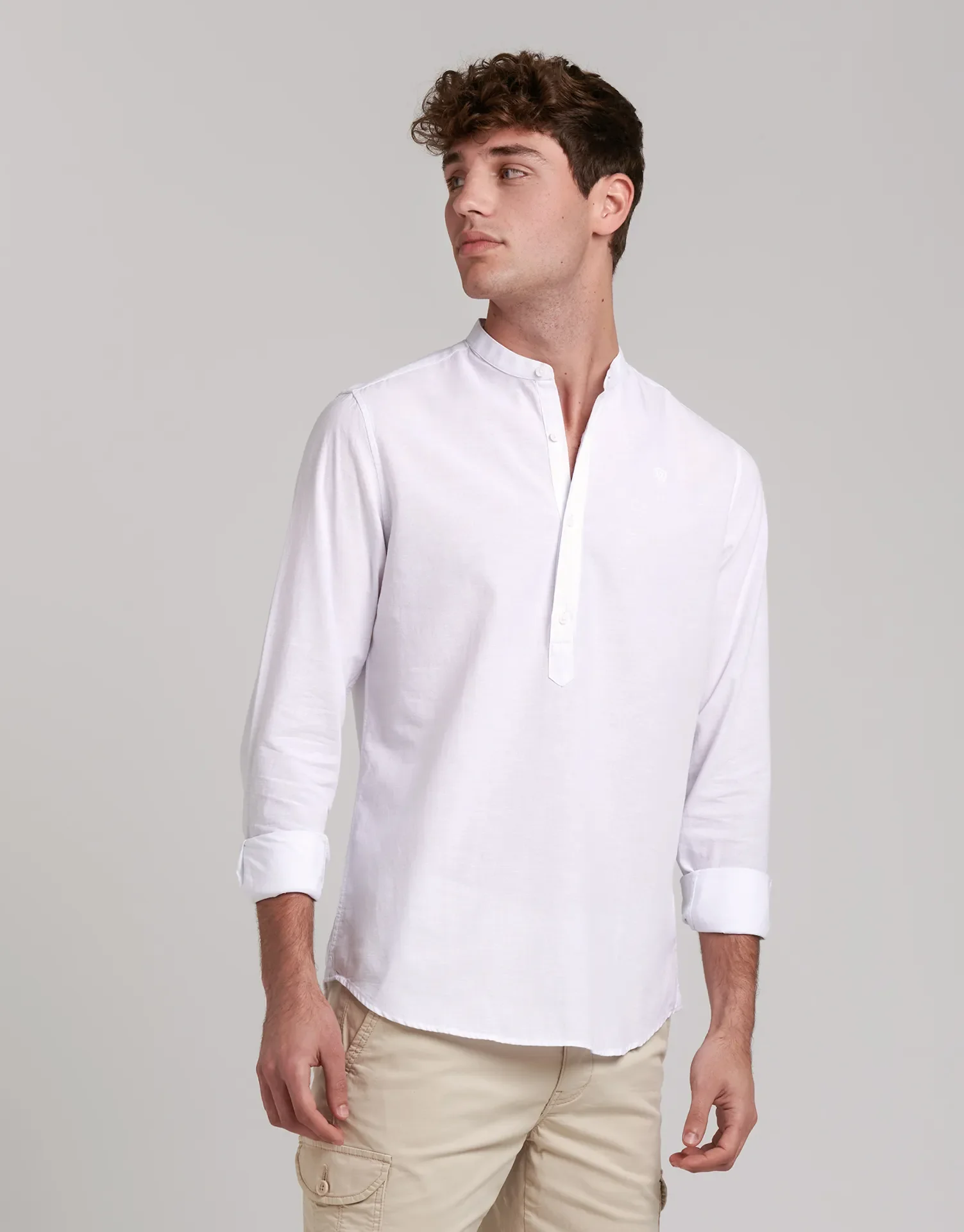 CAMISA POLERA LINO CUELLO MAO - Image 18