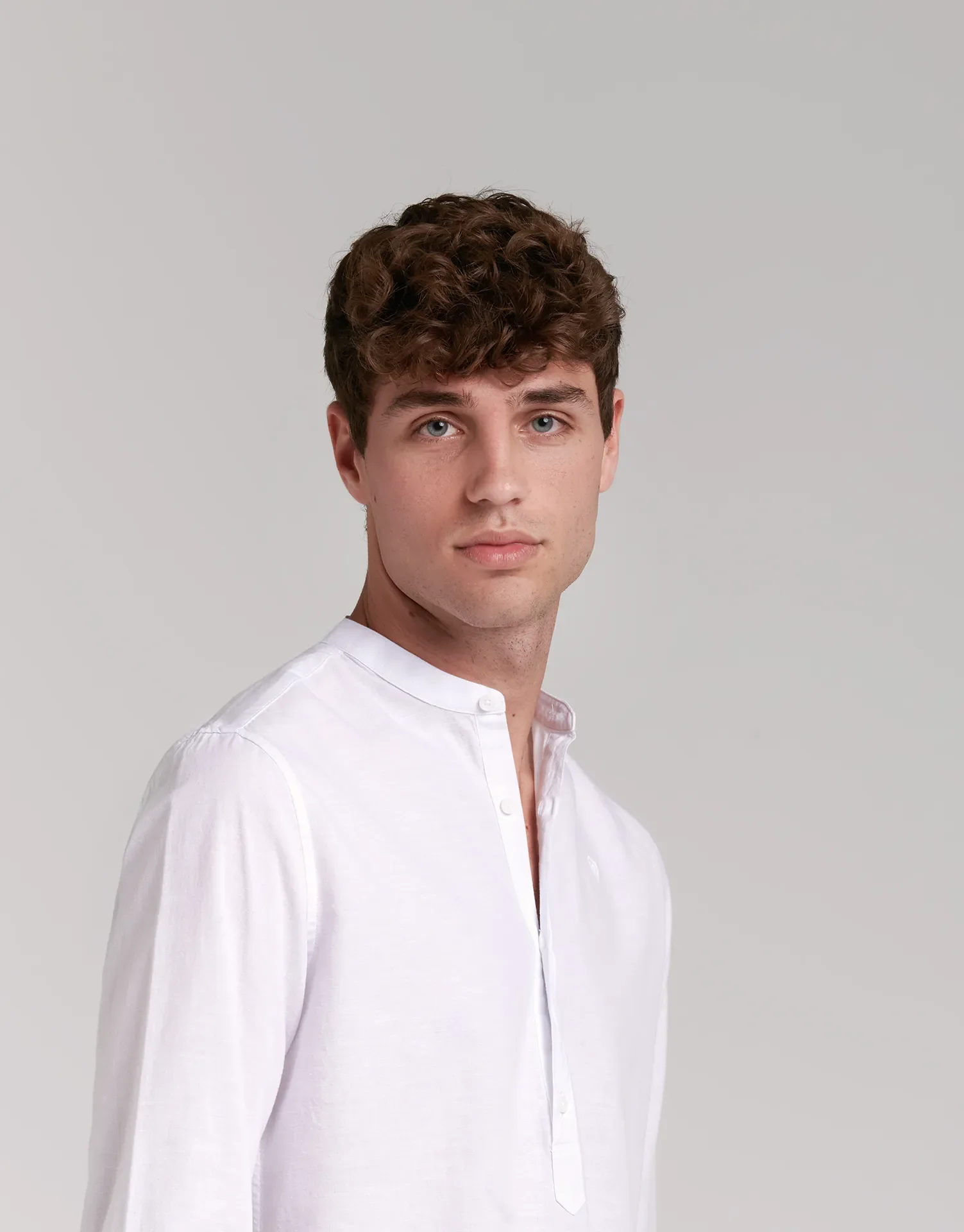 CAMISA POLERA LINO CUELLO MAO - Image 19