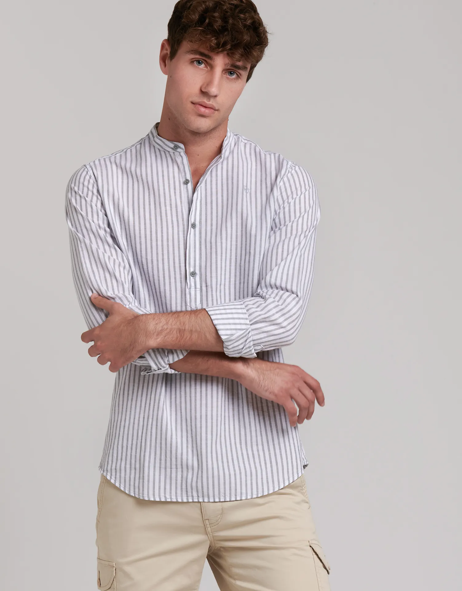 CAMISA POLERA LINO CUELLO MAO - Image 23