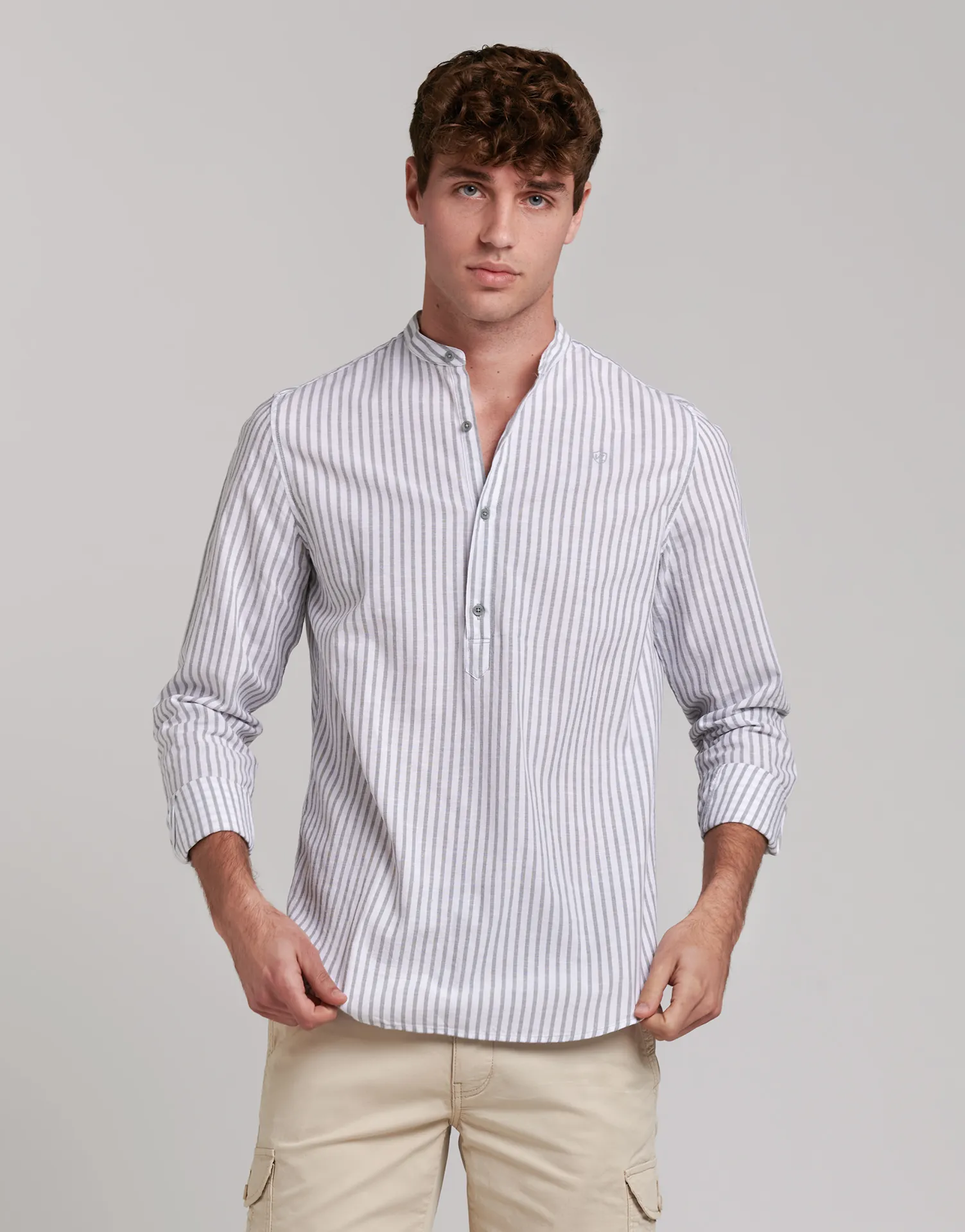 CAMISA POLERA LINO CUELLO MAO - Image 25