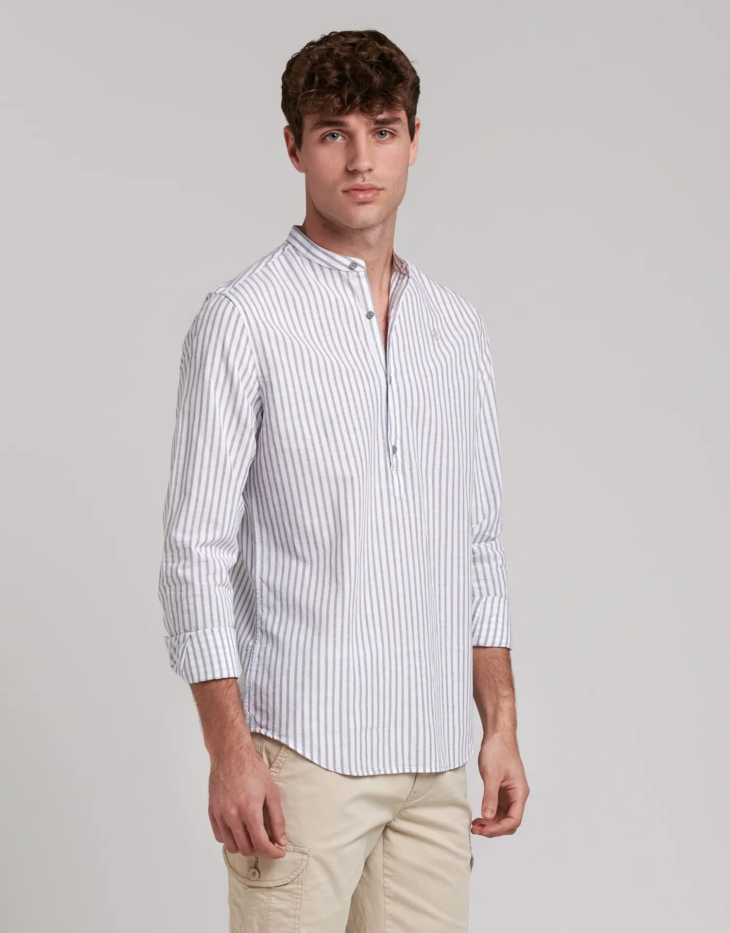 CAMISA POLERA LINO CUELLO MAO - Image 26