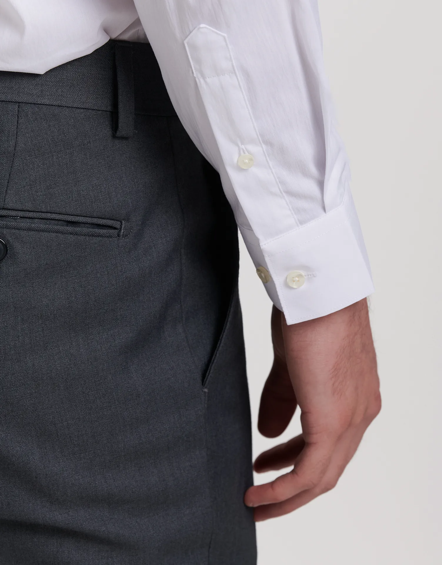 CAMISA VESTIR ELASTICA CUELLO ITALIANO SLIM FIT - Image 13