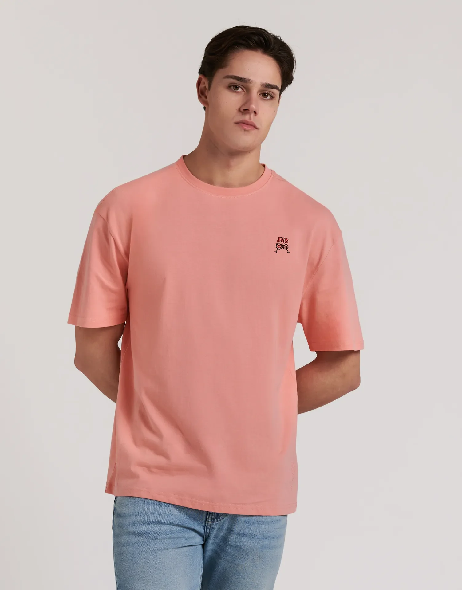 CAMISETA BASICA OVERSIZE BORDADO - Image 10