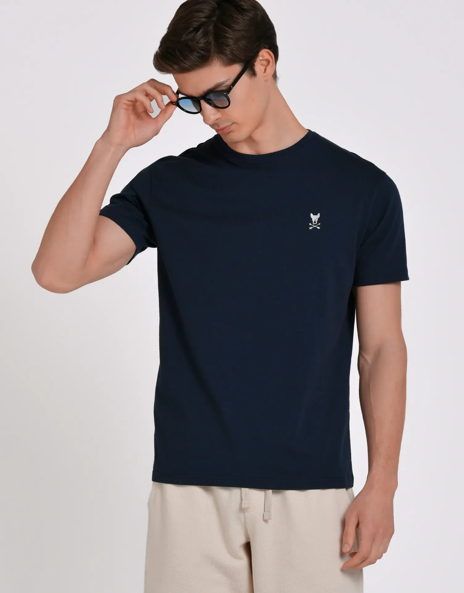 CAMISETA LISA REGULAR FIT LOGO - Image 12