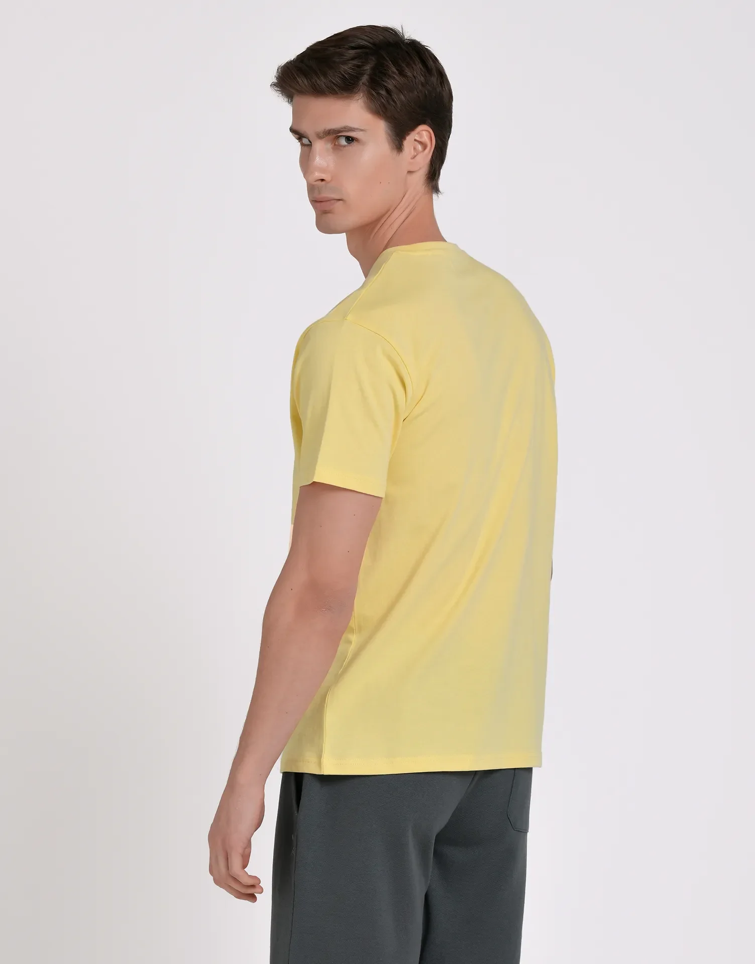 CAMISETA LISA REGULAR FIT LOGO - Image 5