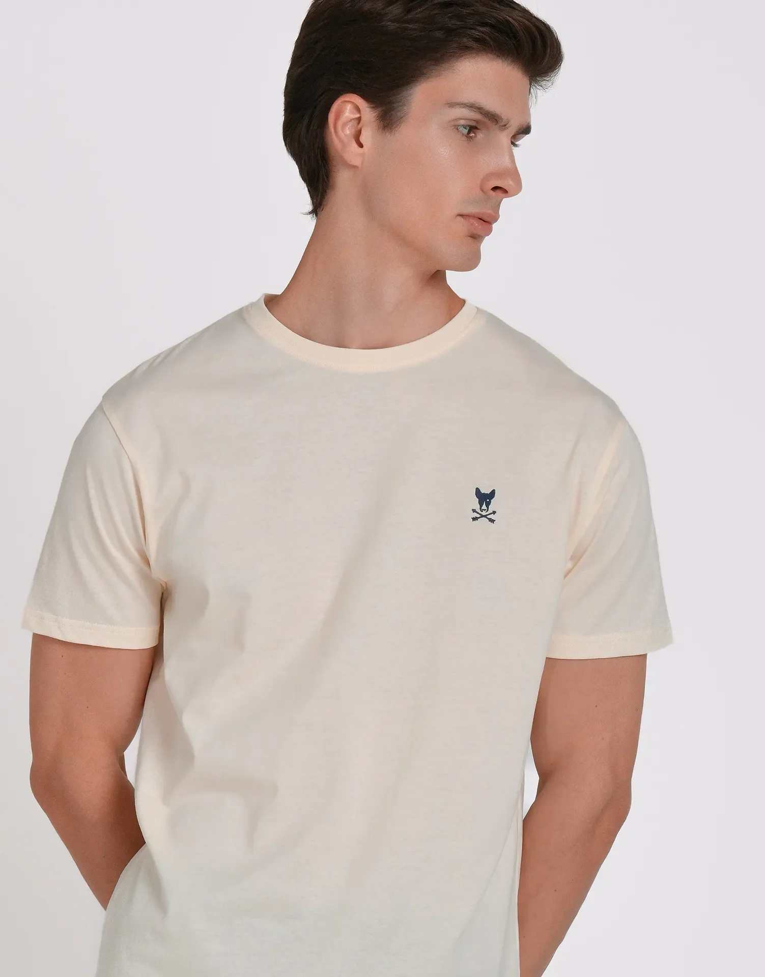 CAMISETA LISA REGULAR FIT LOGO - Image 7