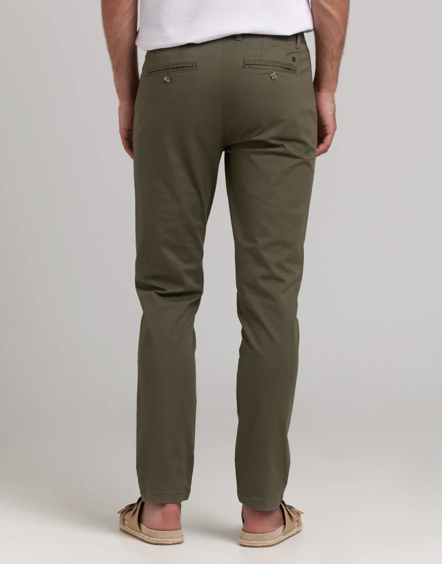 PANTALÓN ALGODÓN CHINO CON PINZA Z02 - Image 23