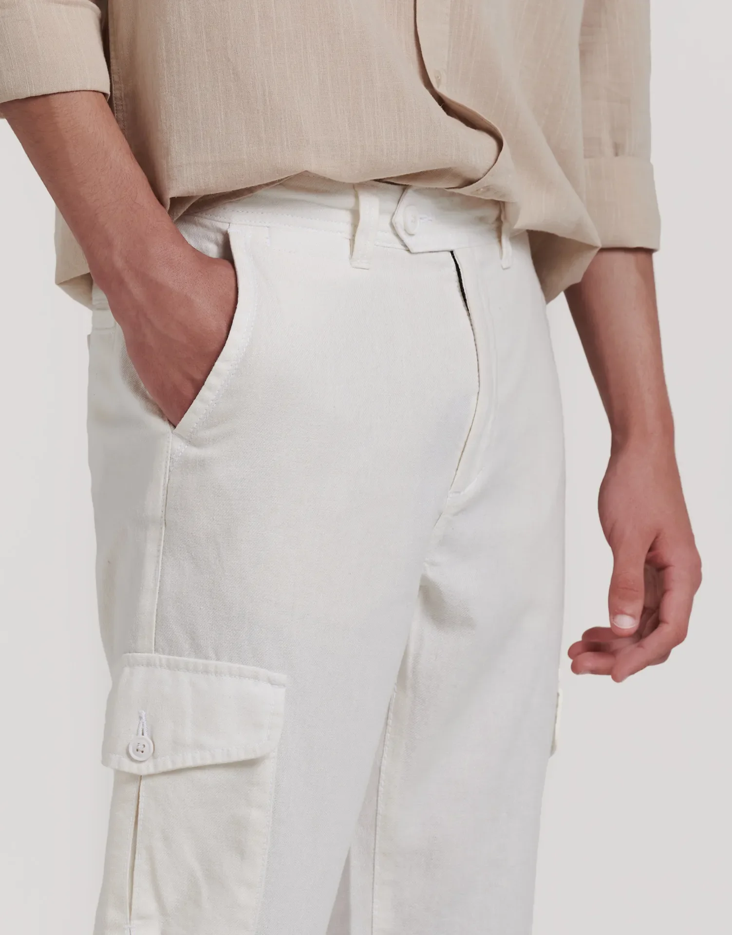 PANTALON LINO CARGO - Image 10