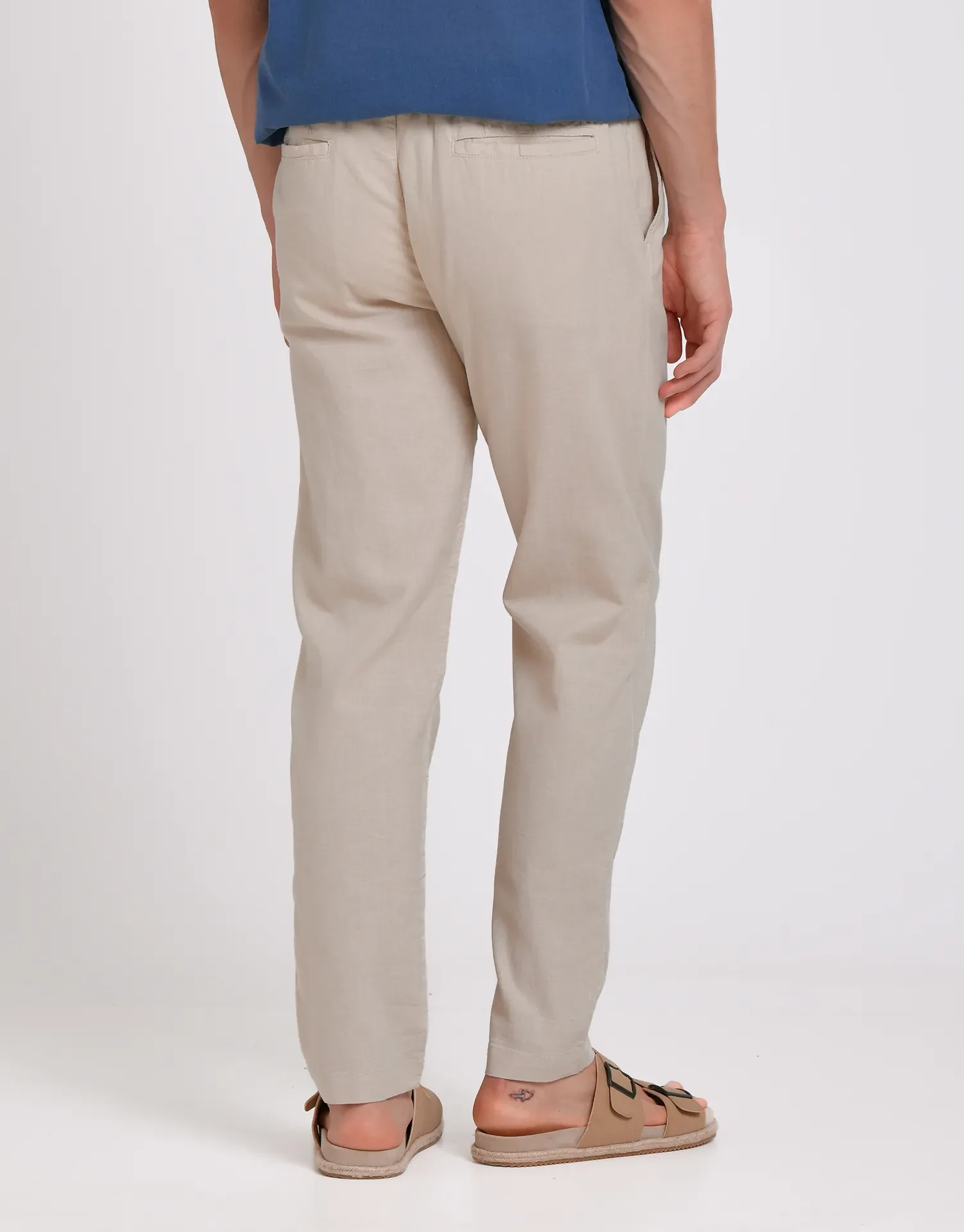 PANTALON LINO RELAXED FIT - Image 4