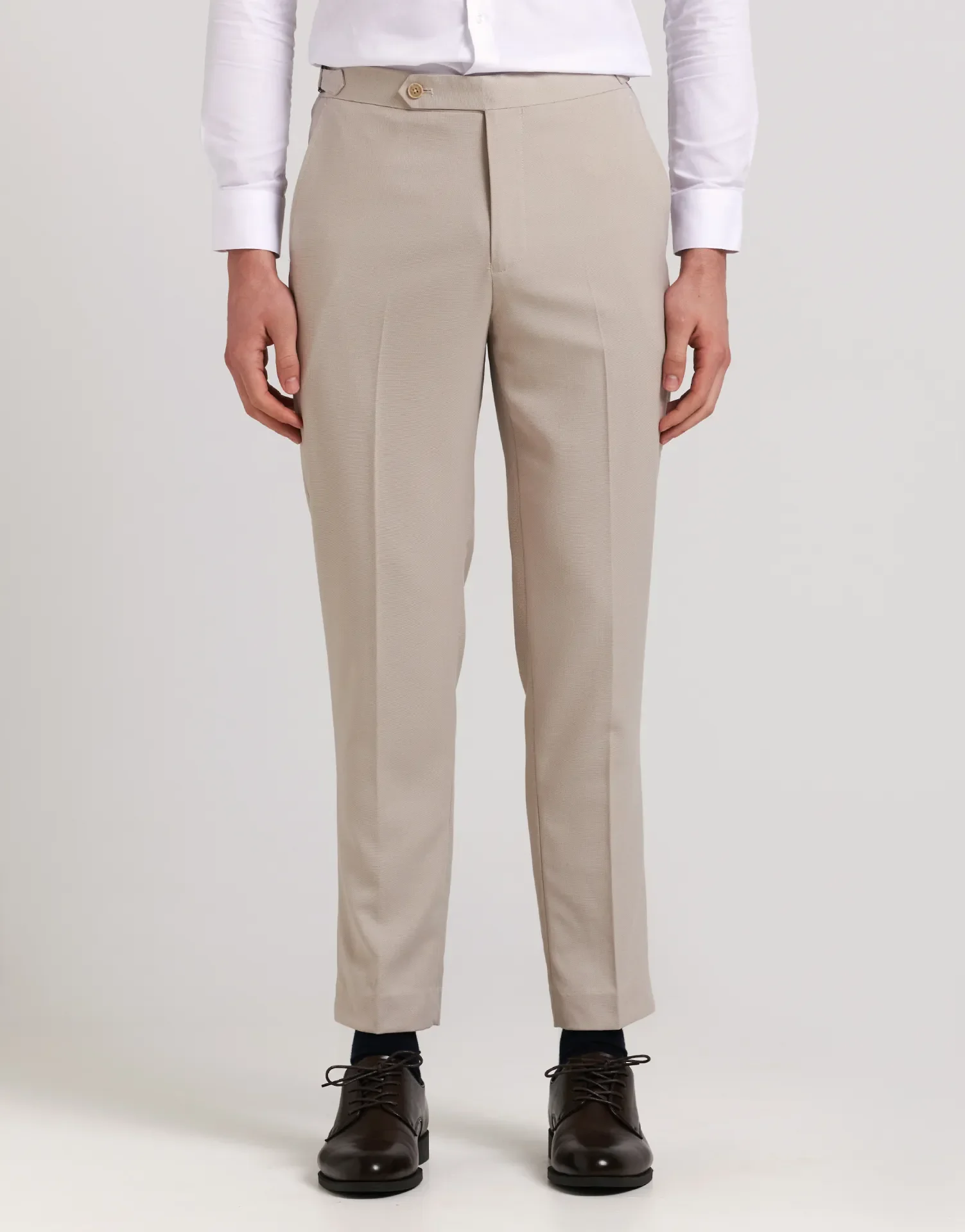 PANTALON TRAJE MEZCLILLA HEBILLAS TAPPERED FIT - Image 16