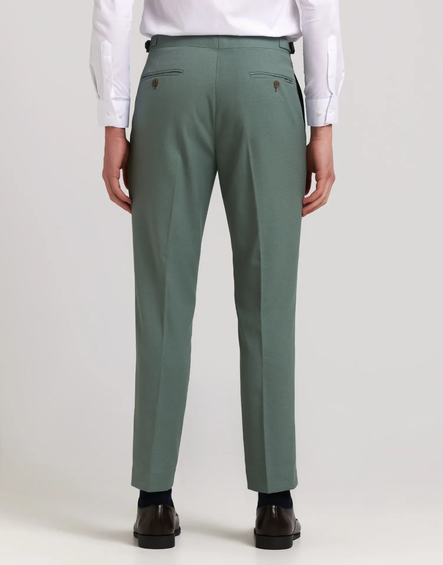 PANTALON TRAJE MEZCLILLA HEBILLAS TAPPERED FIT - Image 27