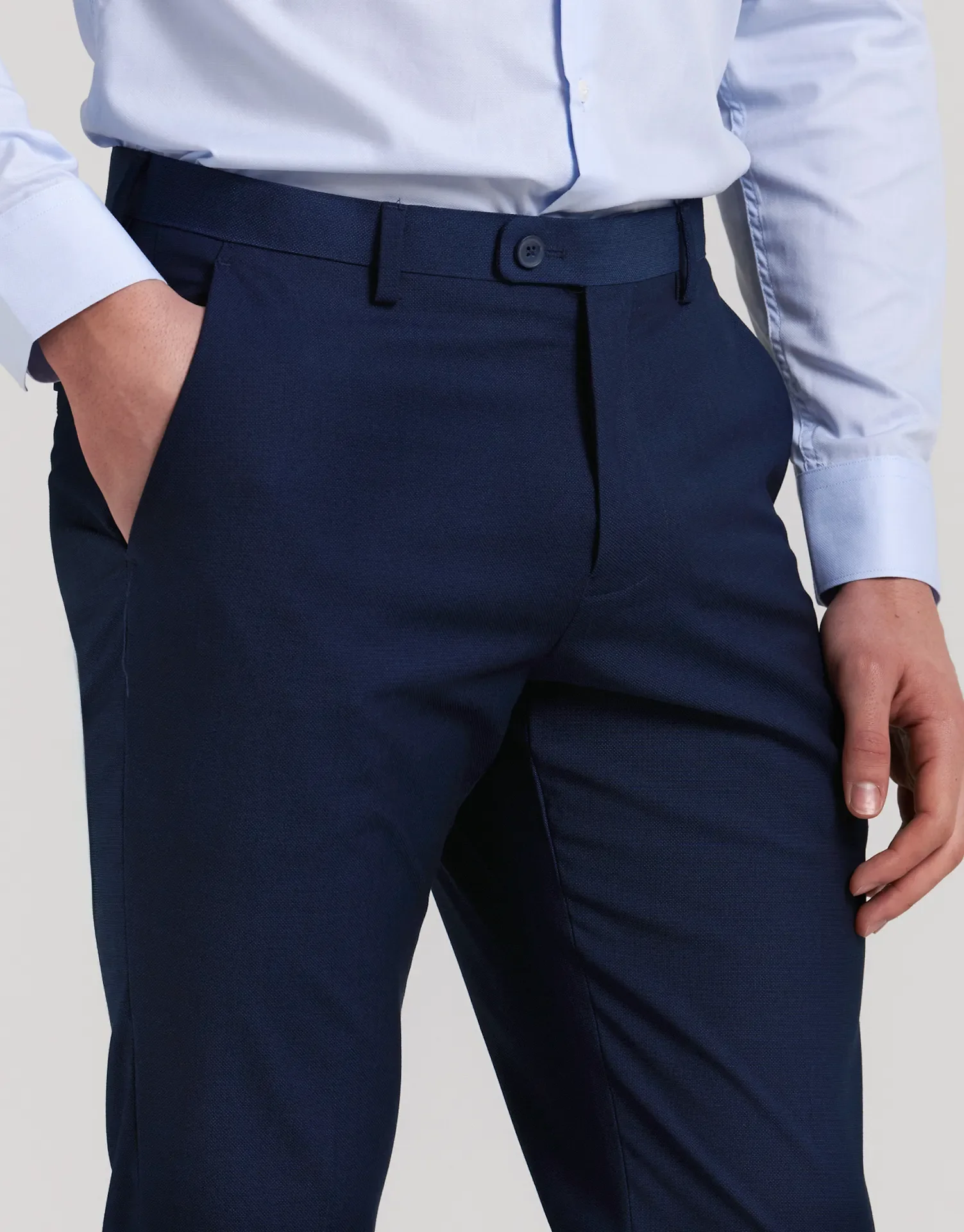 PANTALON TRAJE OJO PERDIZ REGULAR FIT - Image 4