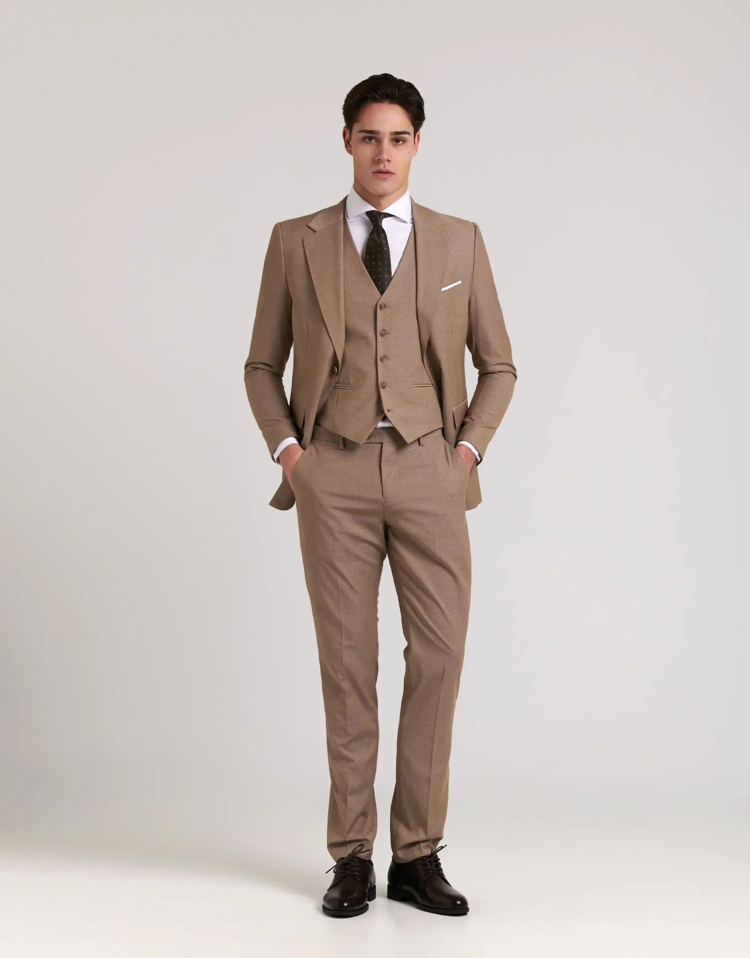 PANTALON TRAJE OJO PERDIZ REGULAR FIT - Image 9