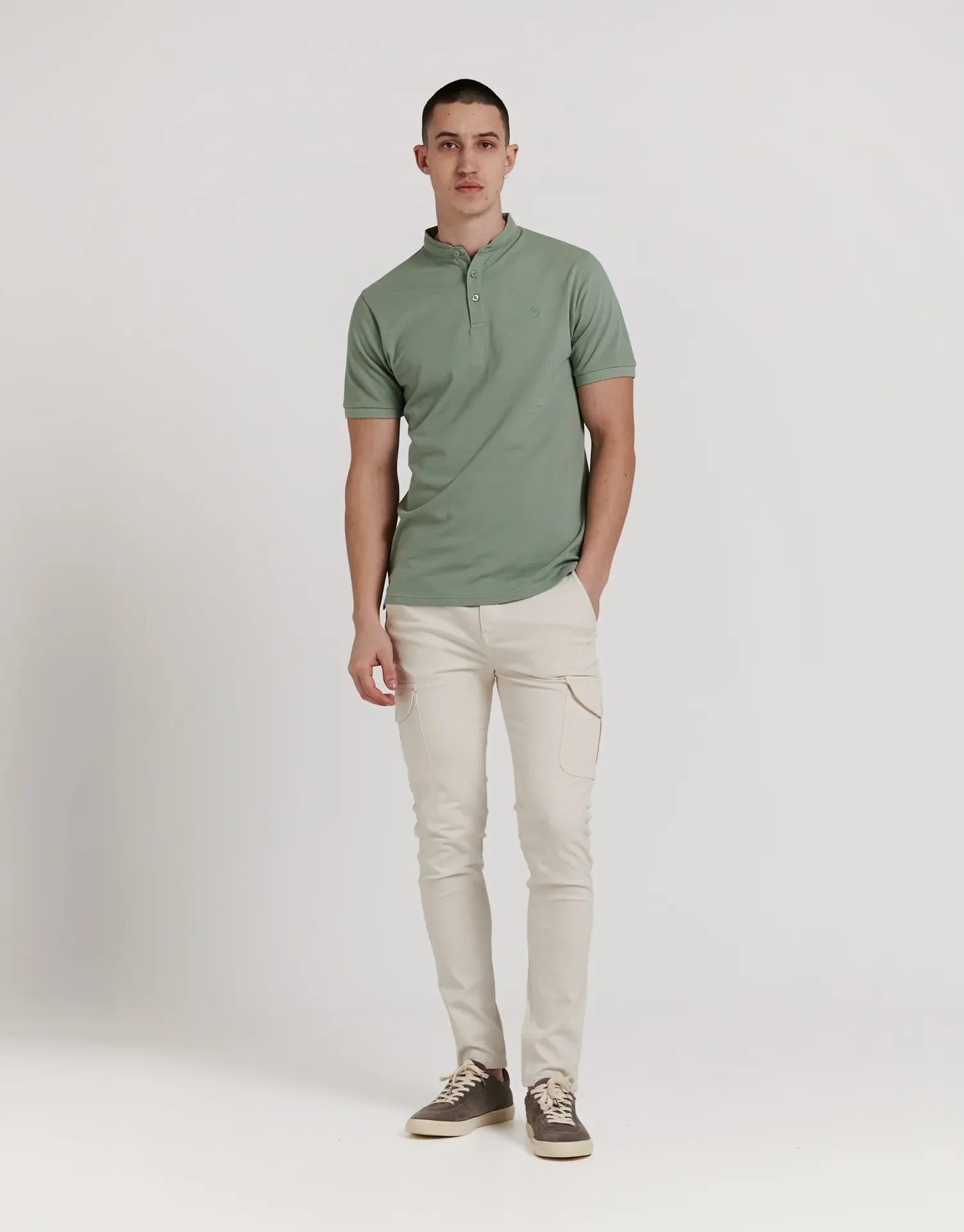 POLO LISO CUELLO MAO - Image 7